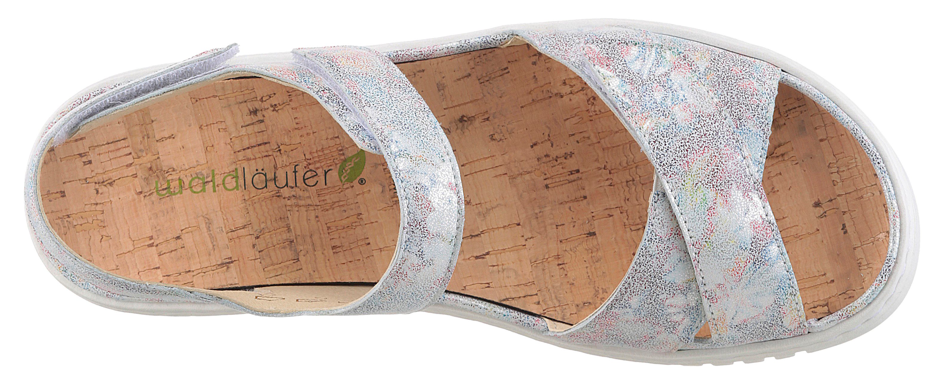 Waldläufer Plateausandalen H-Willow , klittenbandschoen, zomerschoen, comfort-schoen in comfortbreedte h (= zeer breed)