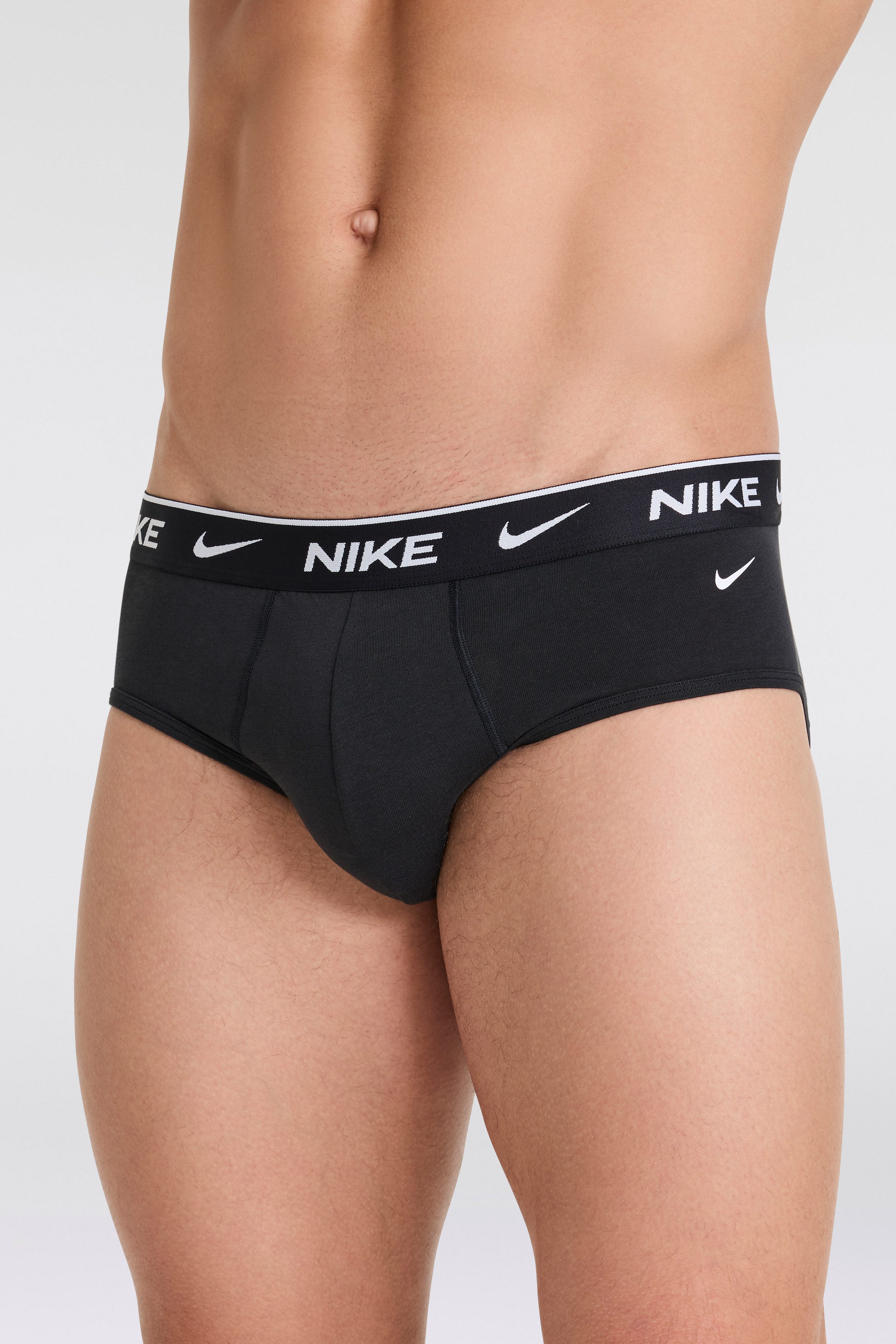 NIKE Underwear Slip BRIEF 3PK met elastische logo-band (3 stuks)