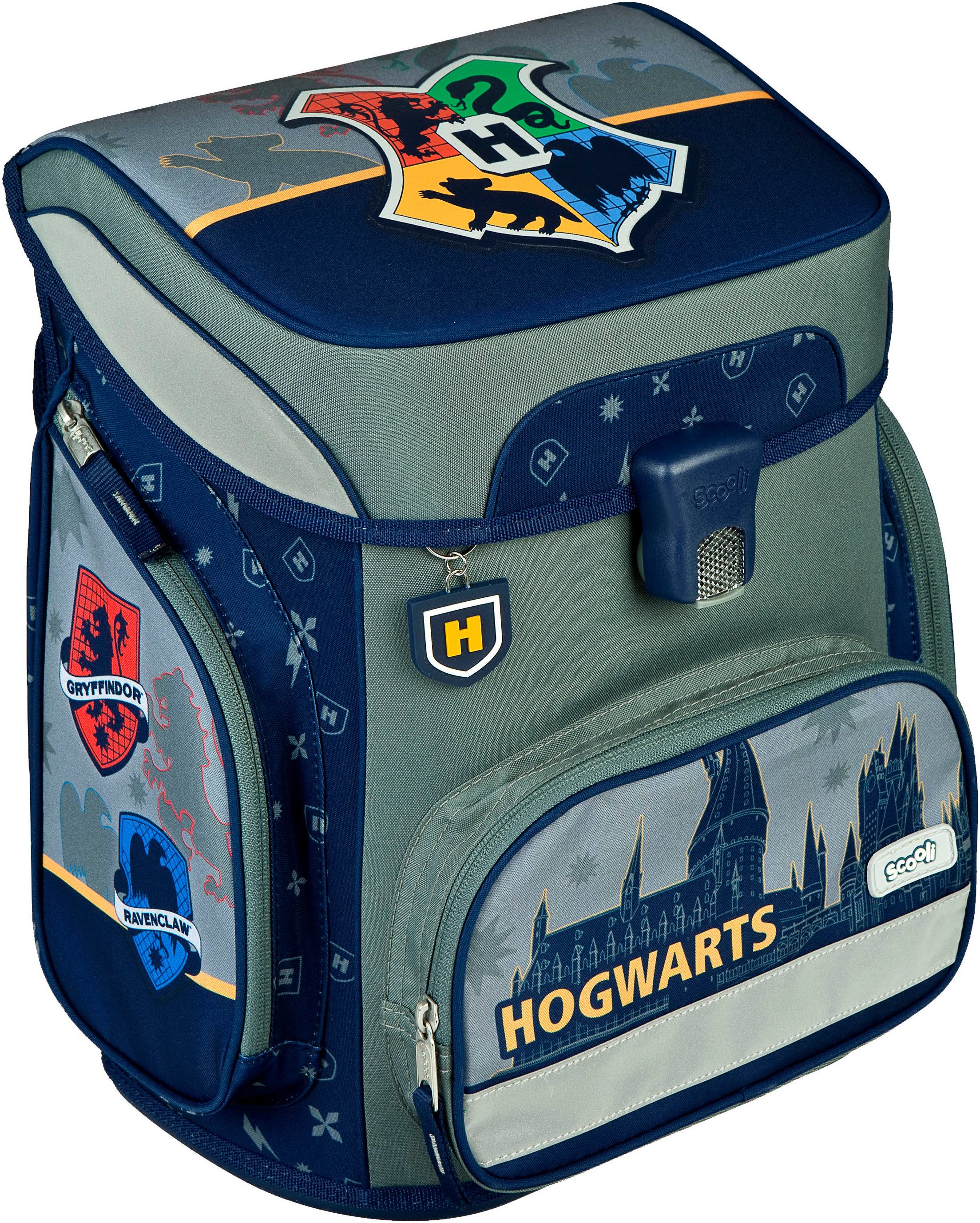 Scooli Schooltas EasyFit, Harry Potter Hogwarts (set, 5-delig)