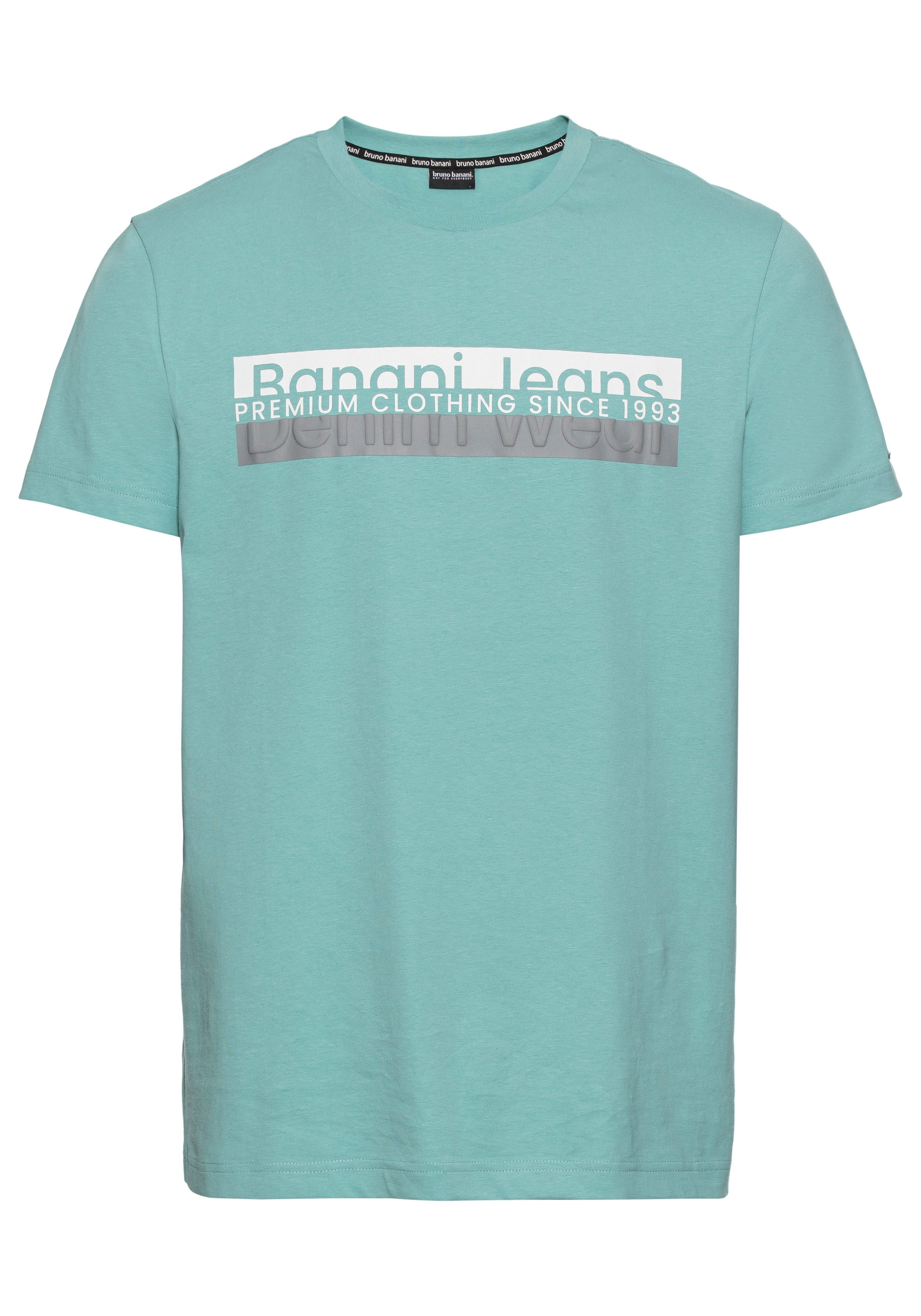 Bruno Banani T-shirt met modieuze frontprint