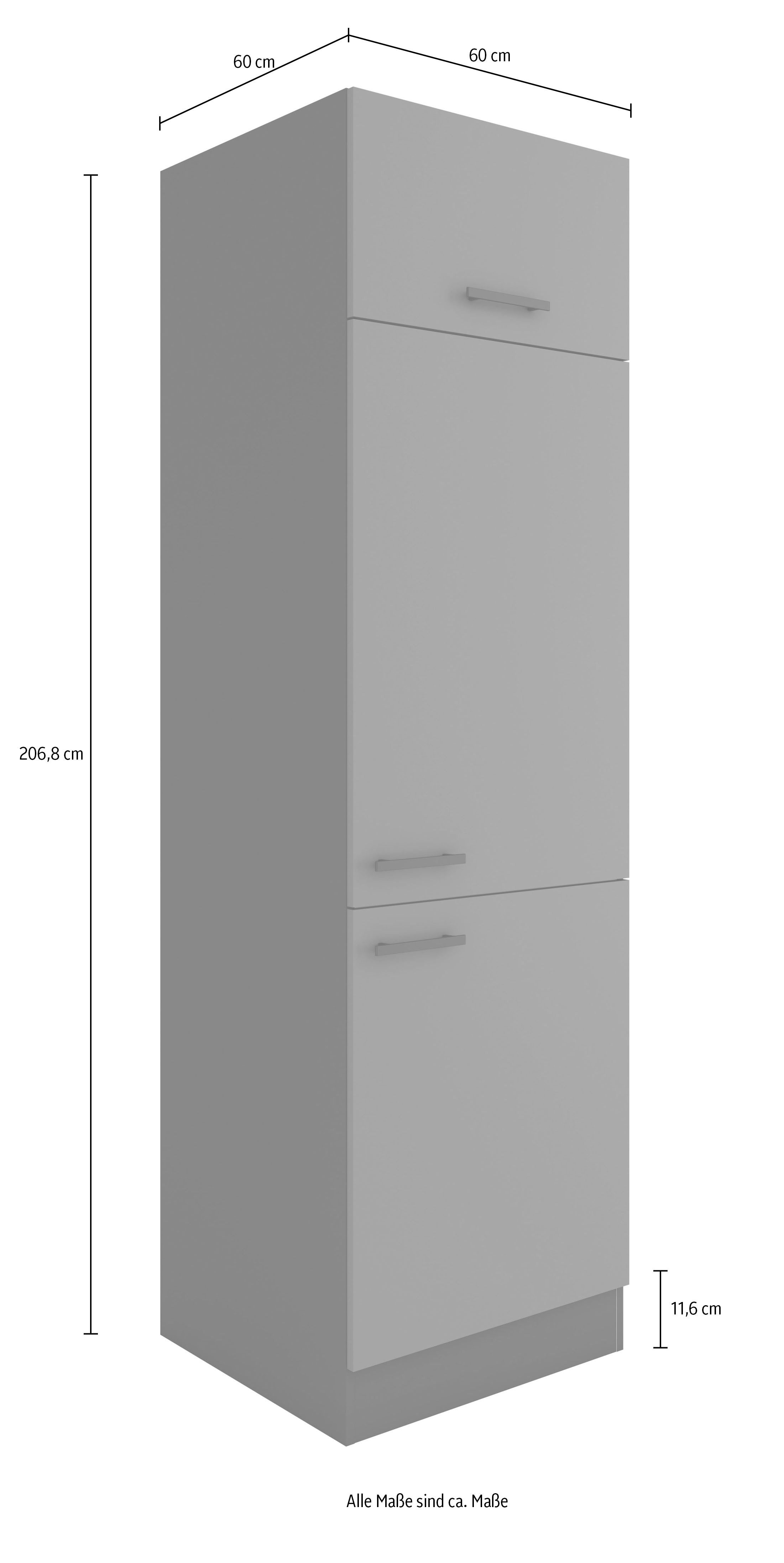 OPTIFIT Koelkastombouw Bella Breedte 60 cm, niche-afmetingen B/D/H 56,7/55,5/88 cm