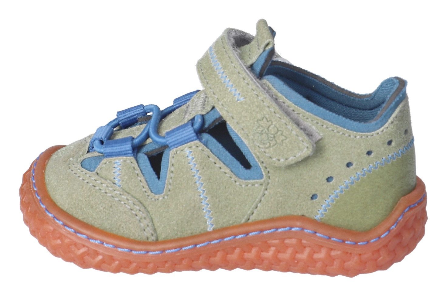 PEPINO by RICOSTA Barefootschoenen JERRY DAME: Midden , barefoot schoen met elastische band en klittenband, maat sjabloon te downloaden