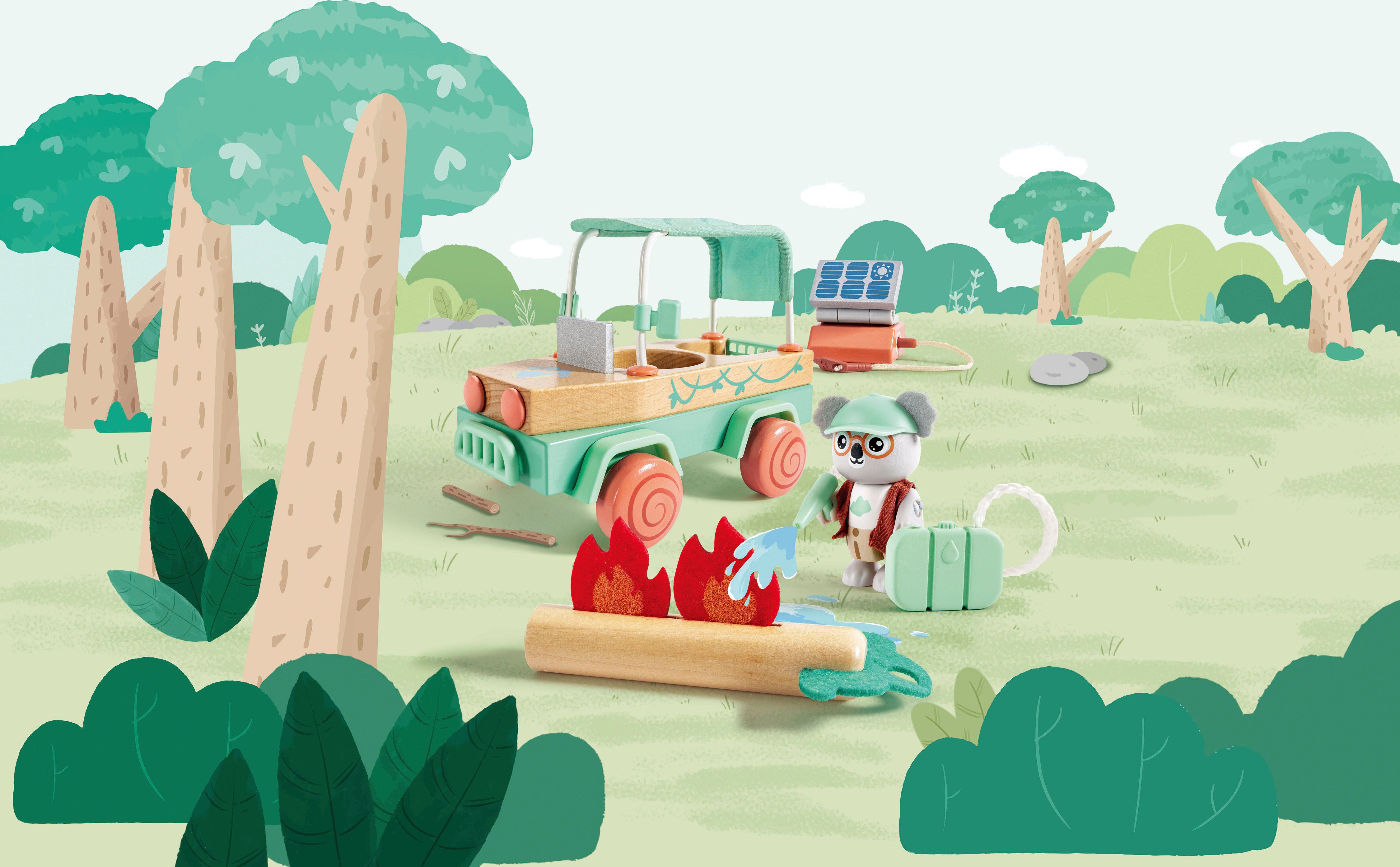 Hape Speelgoedauto Off-road zonneauto
