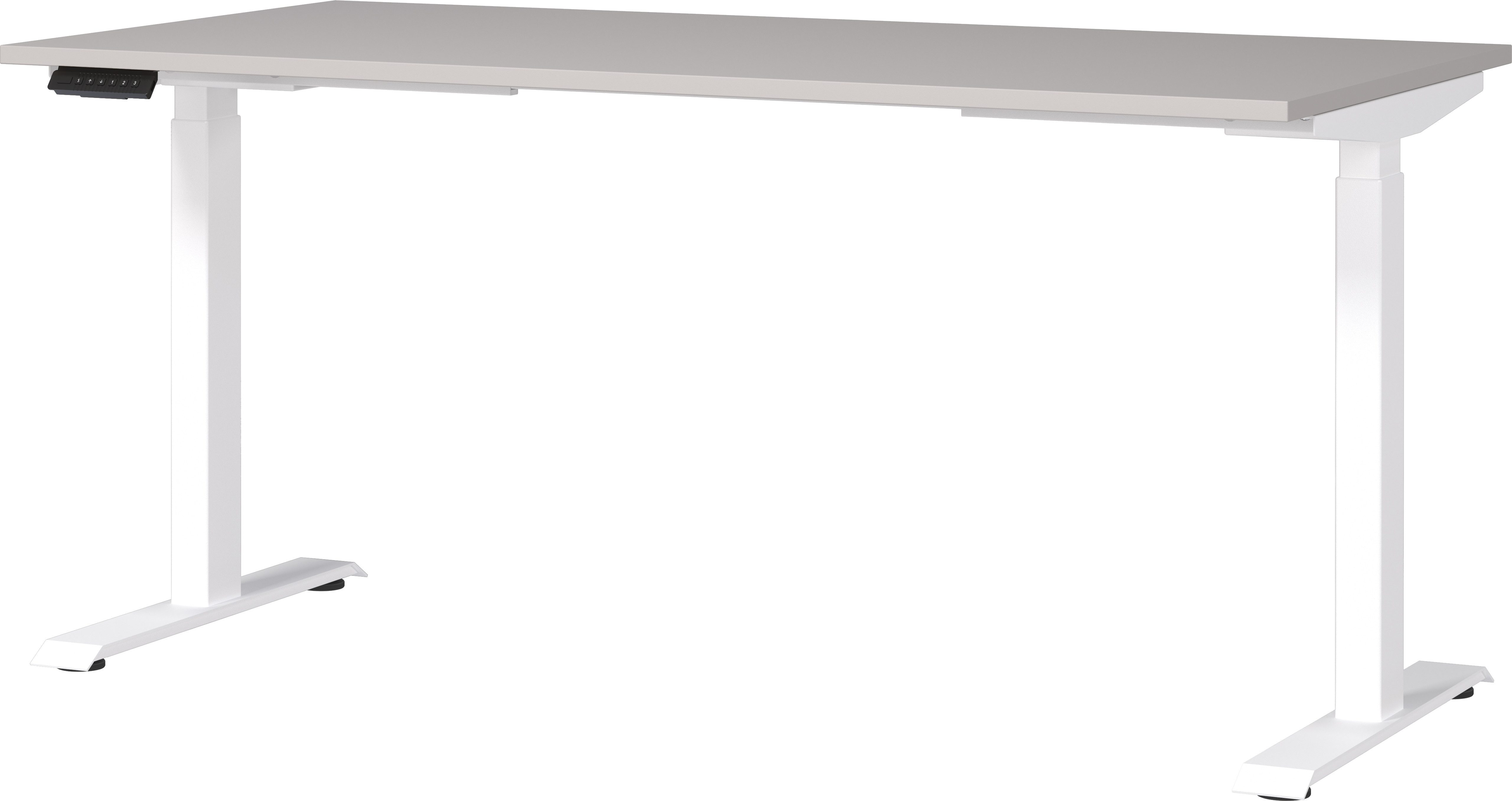 GERMANIA Bureau Jet, elektrisch in hoogte verstelbaar moderne kleurvariaties, breedte 120/140/160/180 cm, made in germany