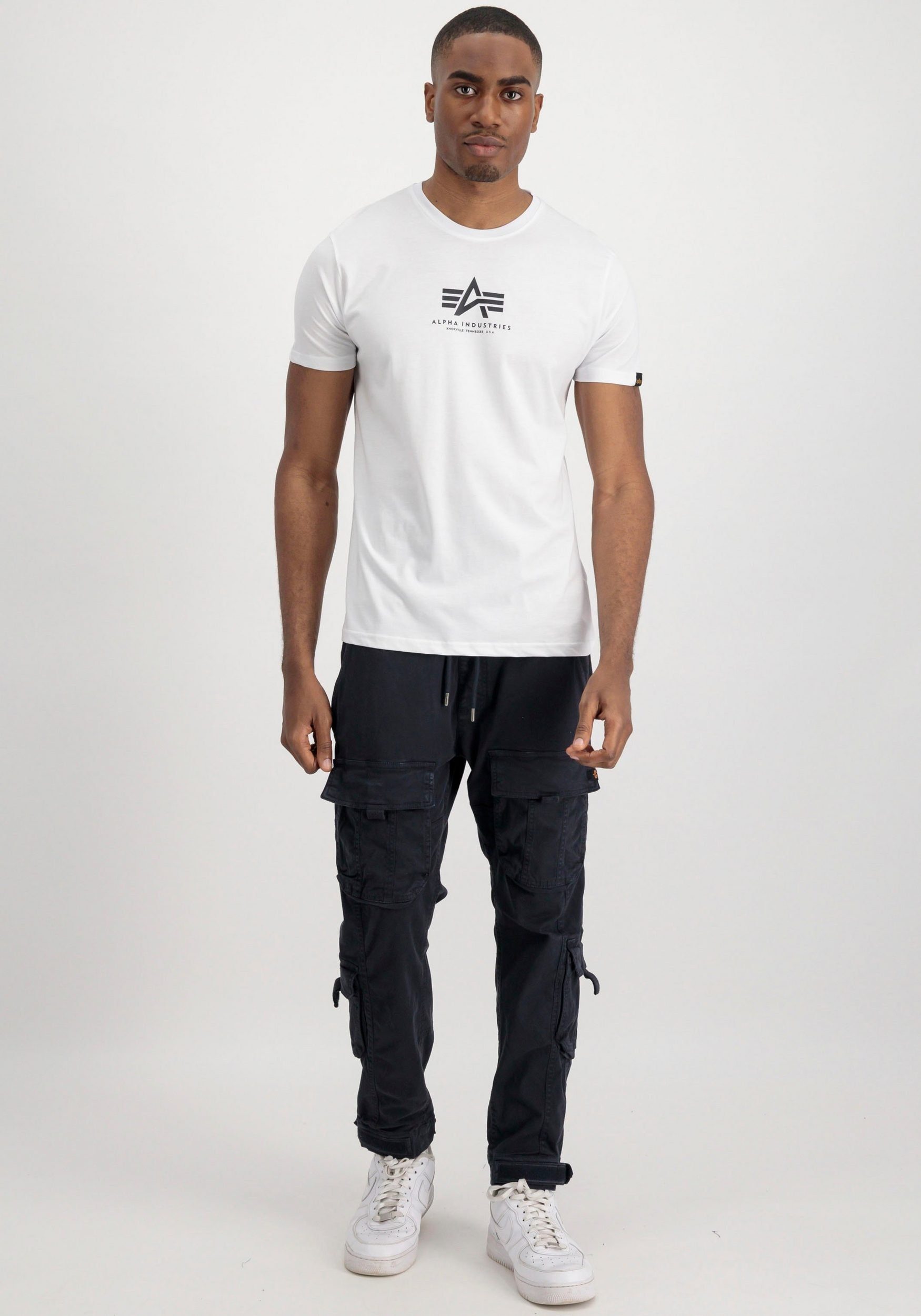 Alpha Industries Shirt met ronde hals Basic T ML