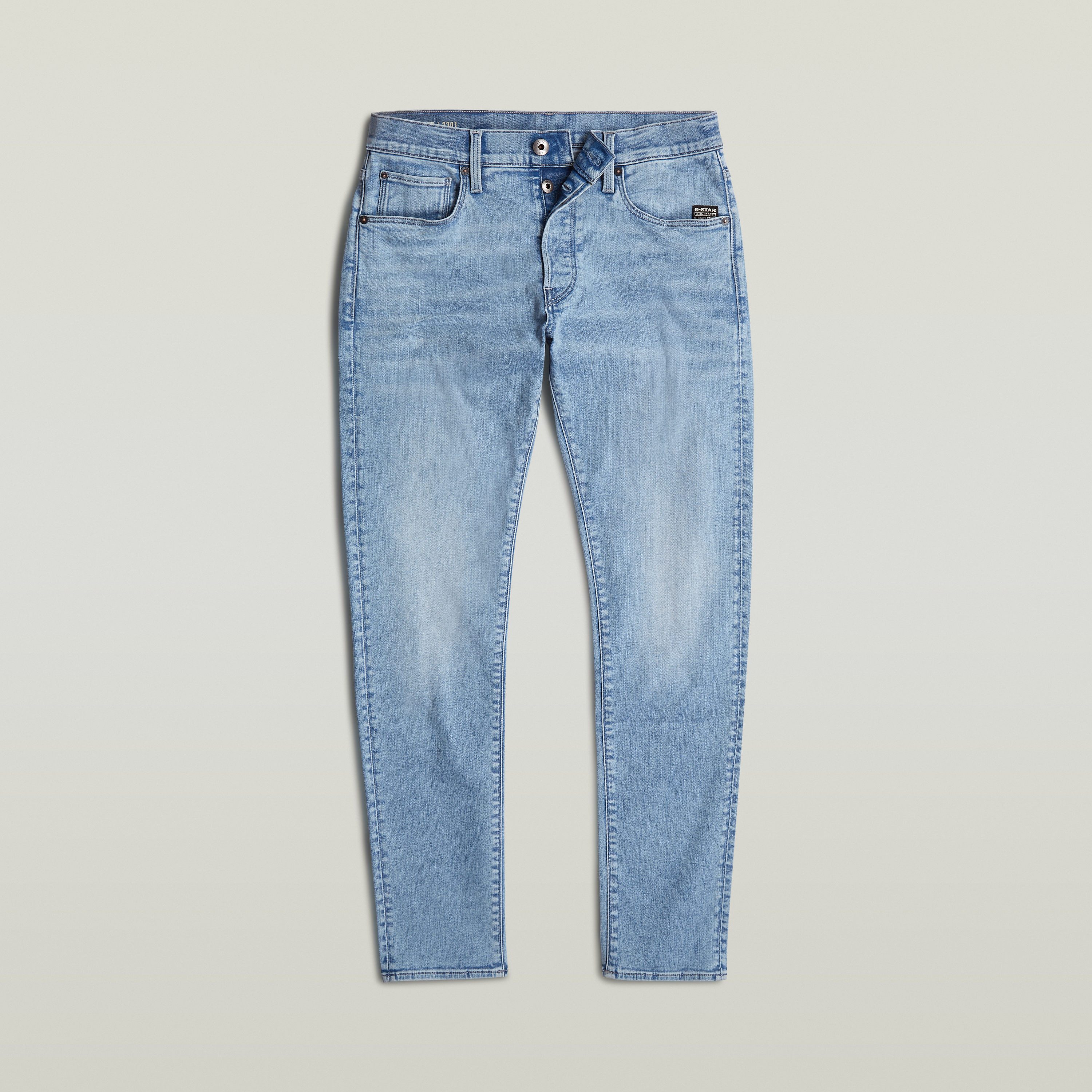 G-Star RAW Slim fit jeans 3301 Slim met mooie wassing en elastaan