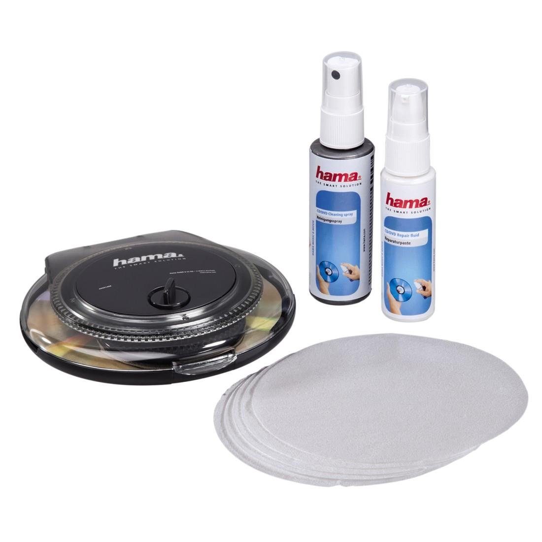 Hama Schoonmaak-cd Cd-/dvd-reparatie- & reinigingsset - bestanddeel: vloeistof, paste-...