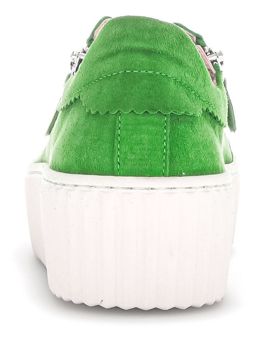 Gabor Plateausneakers met best fitting-uitrusting, vrijetijdsschoen, lage schoen, veterschoen