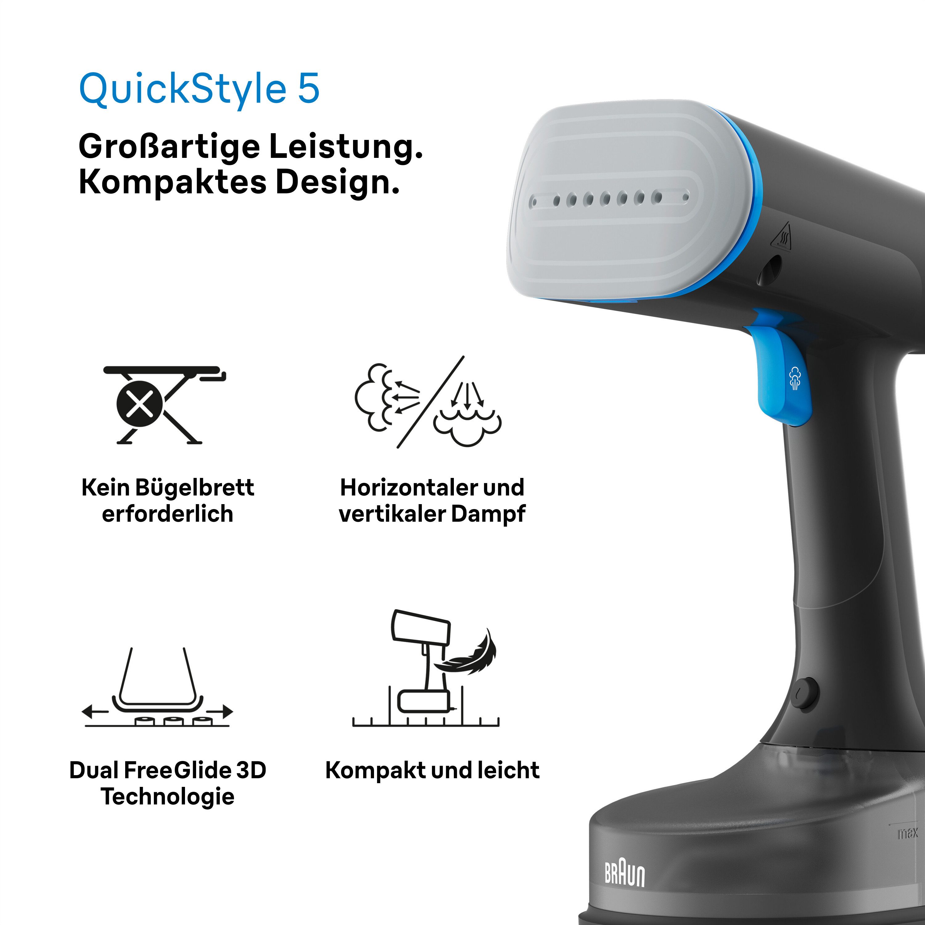 Braun Stoomstrijkijzer Braun QuickStyle 5 GS 5031