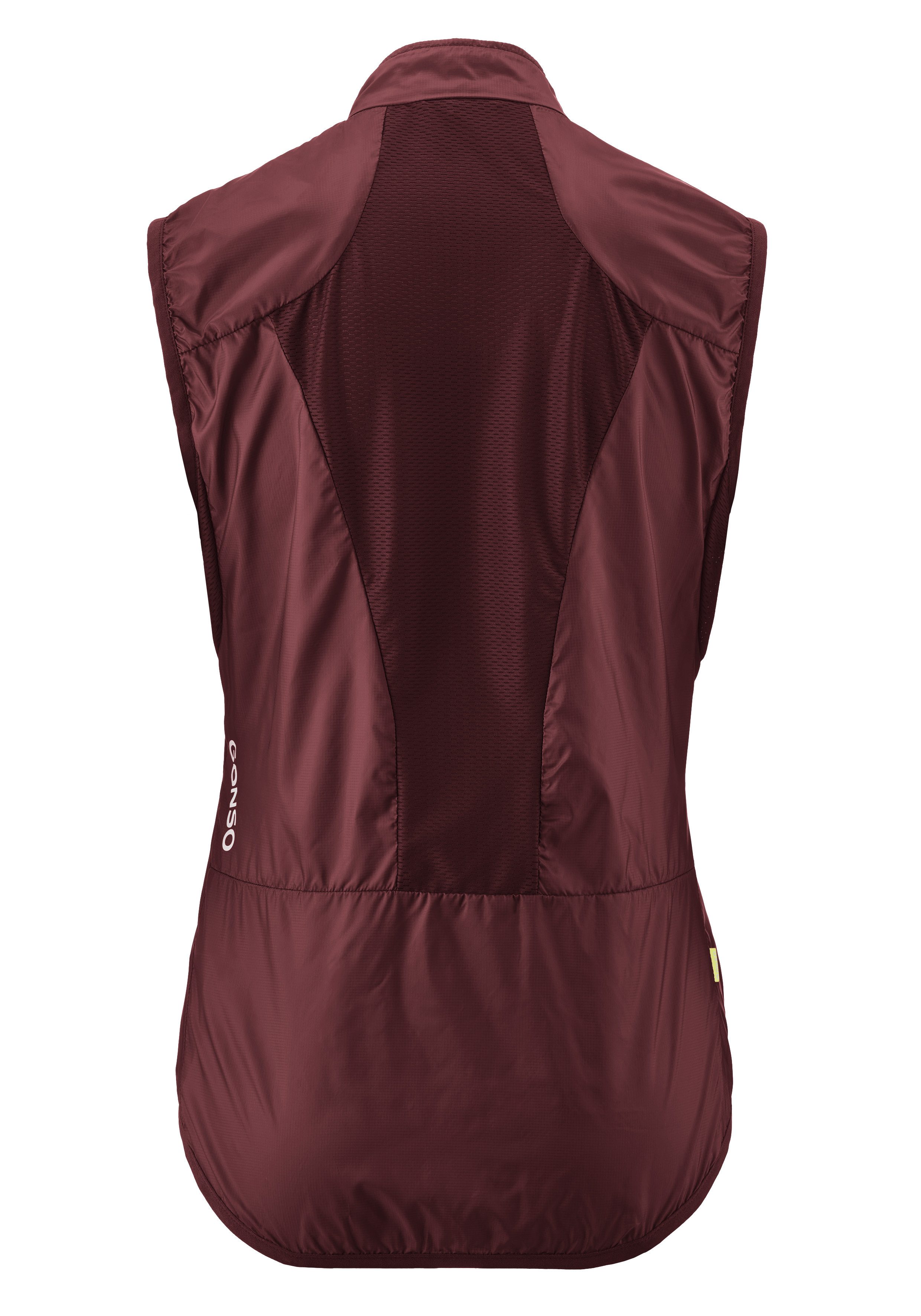 Gonso Functionele bodywarmer Road Vest Wind W Dames vest, ademend fietsvest, lichte windvest, tight fit