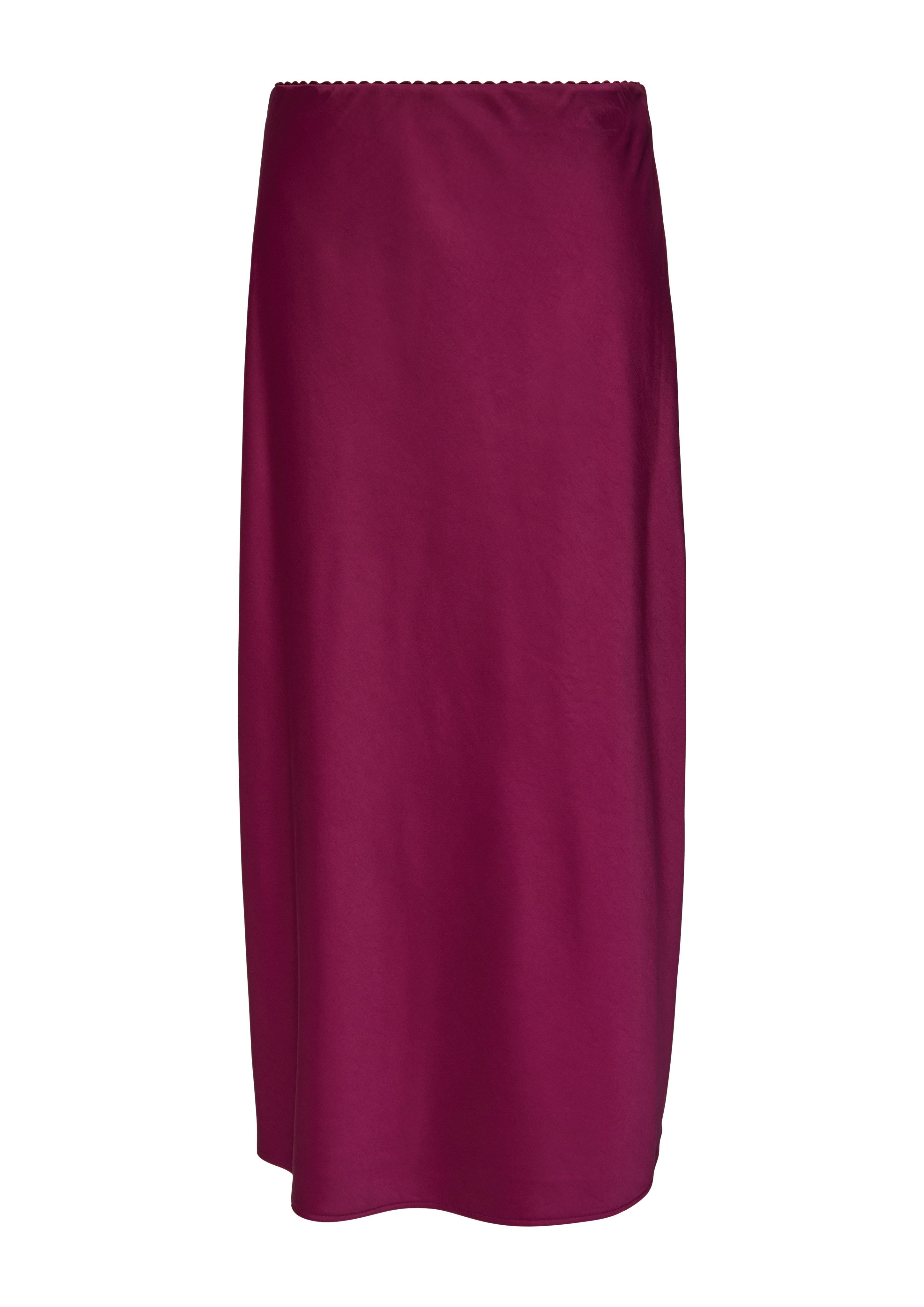 s.Oliver BLACK LABEL Satijnen rok in satijn-look