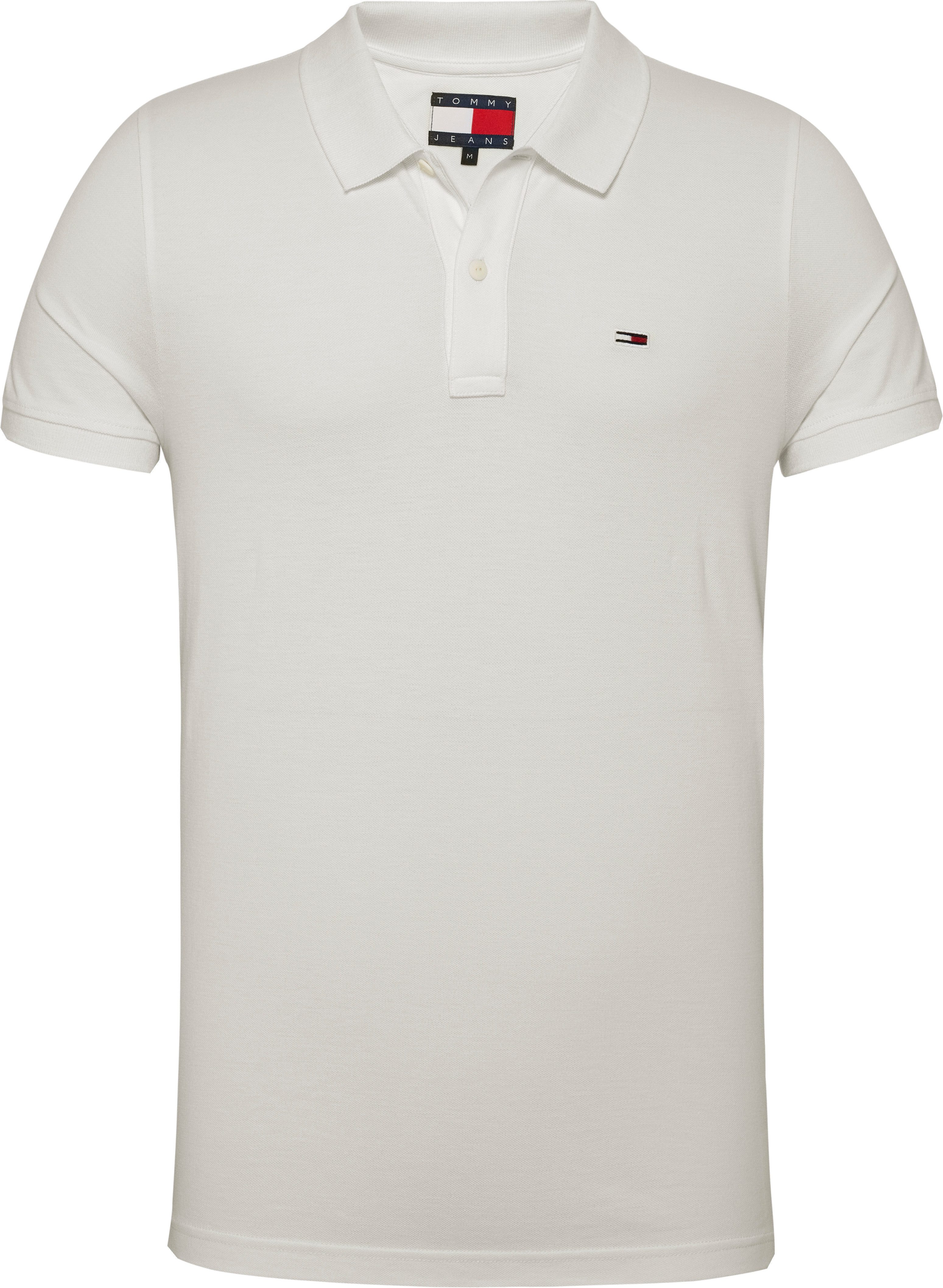 TOMMY JEANS Poloshirt TJM SLIM PLACKET POLO
