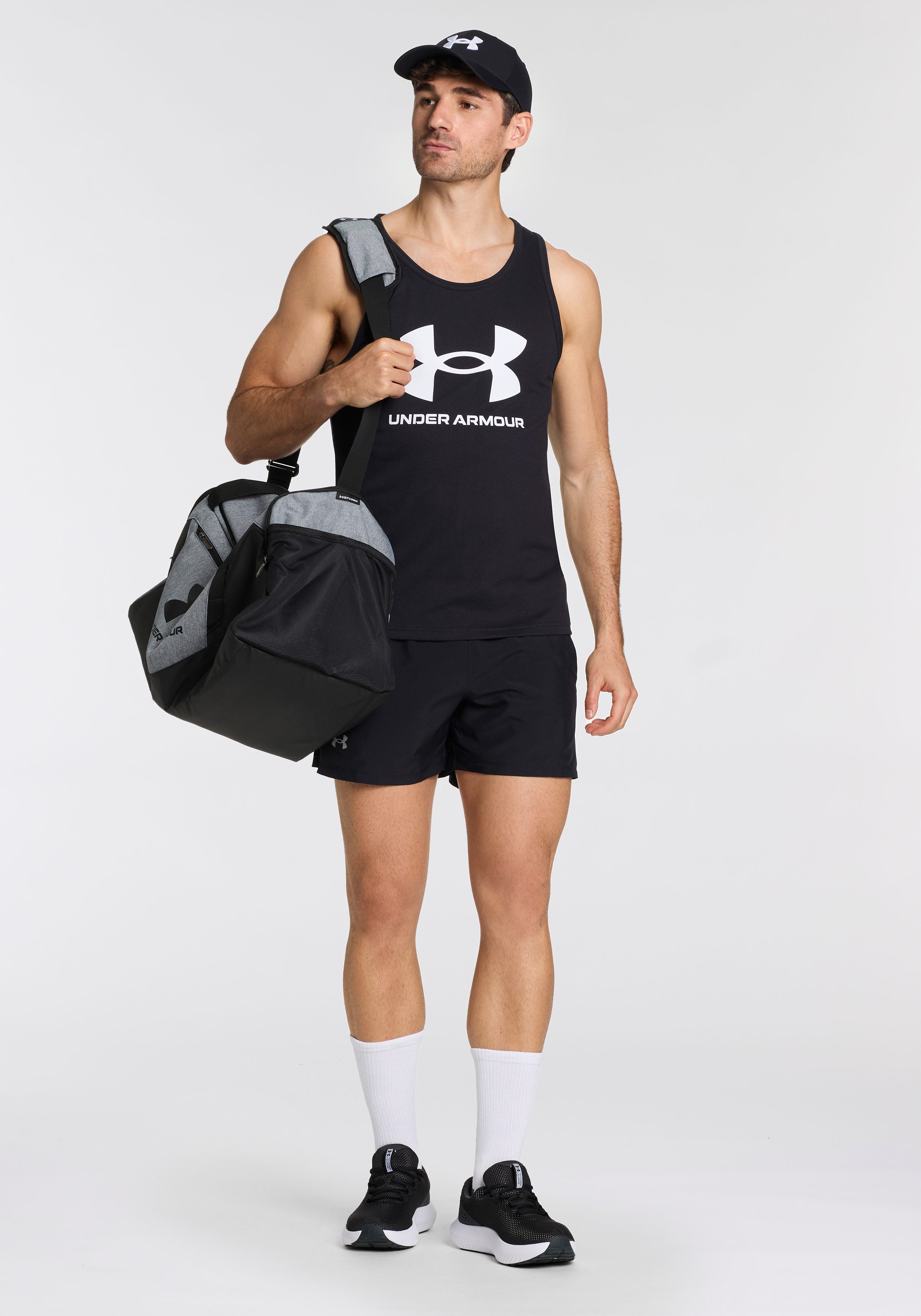 Under Armour® Tennissokken Unisex UA Performance Tech-Crew-Sokken in 3-Pack (3 paar)