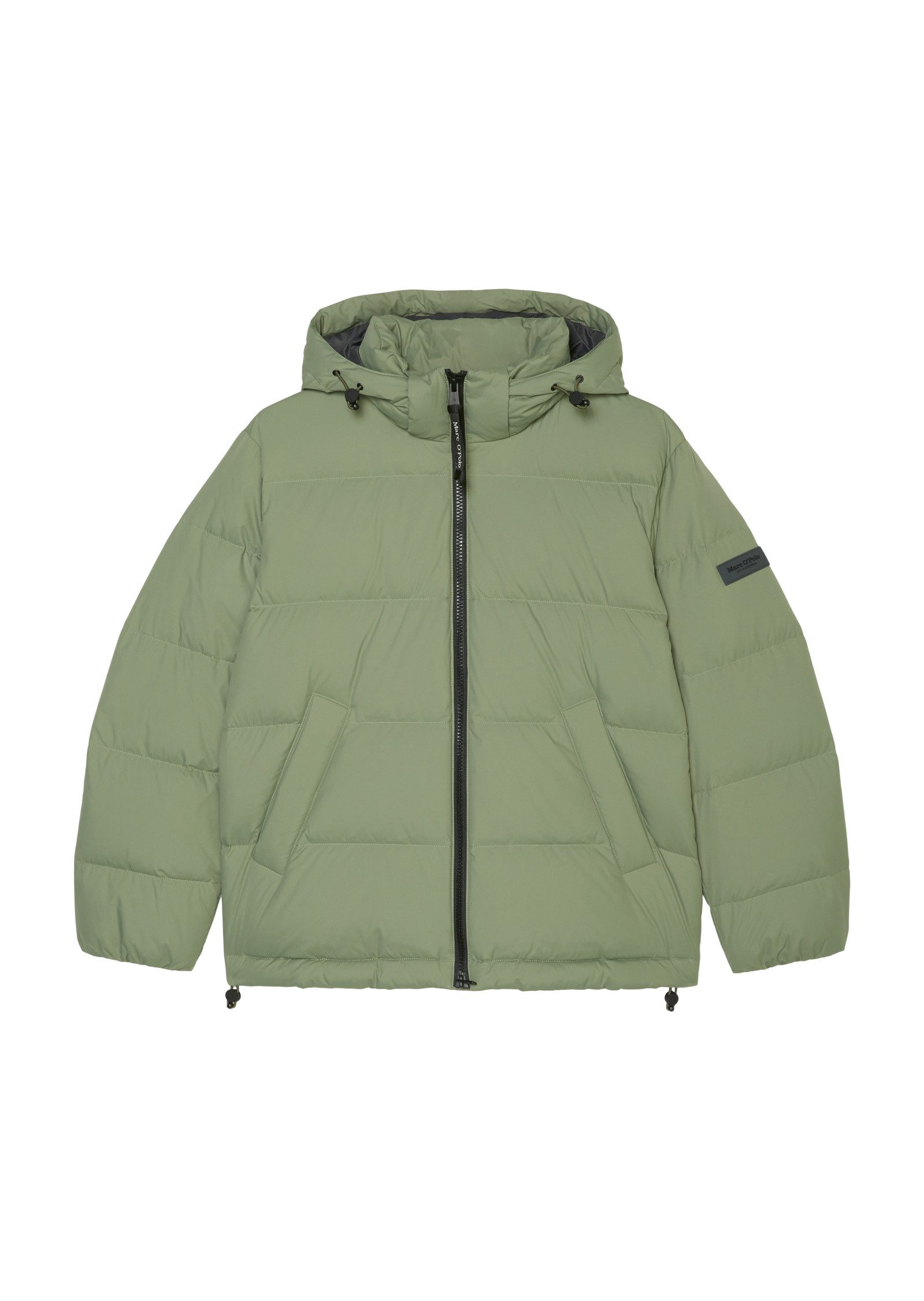 Marc O'Polo Winterjack met capuchon en veel details