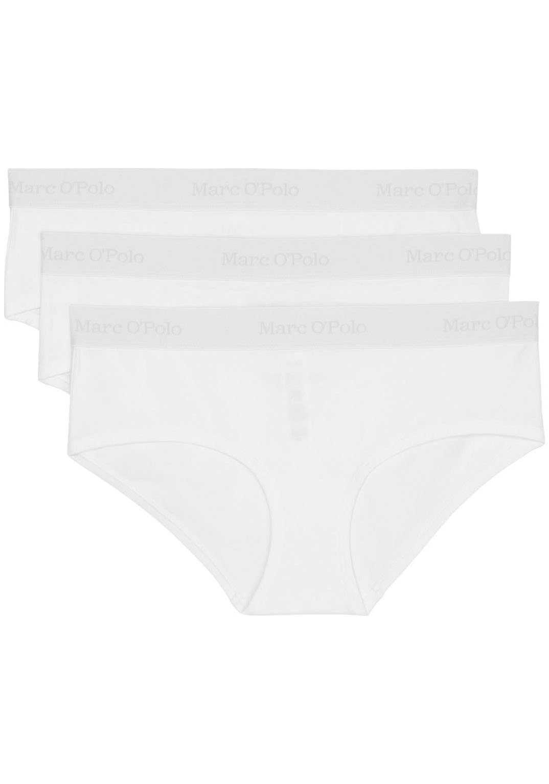 Marc O'Polo Slip Essentials Woven met onzichtbare naadverwerking (set, 3 stuks)