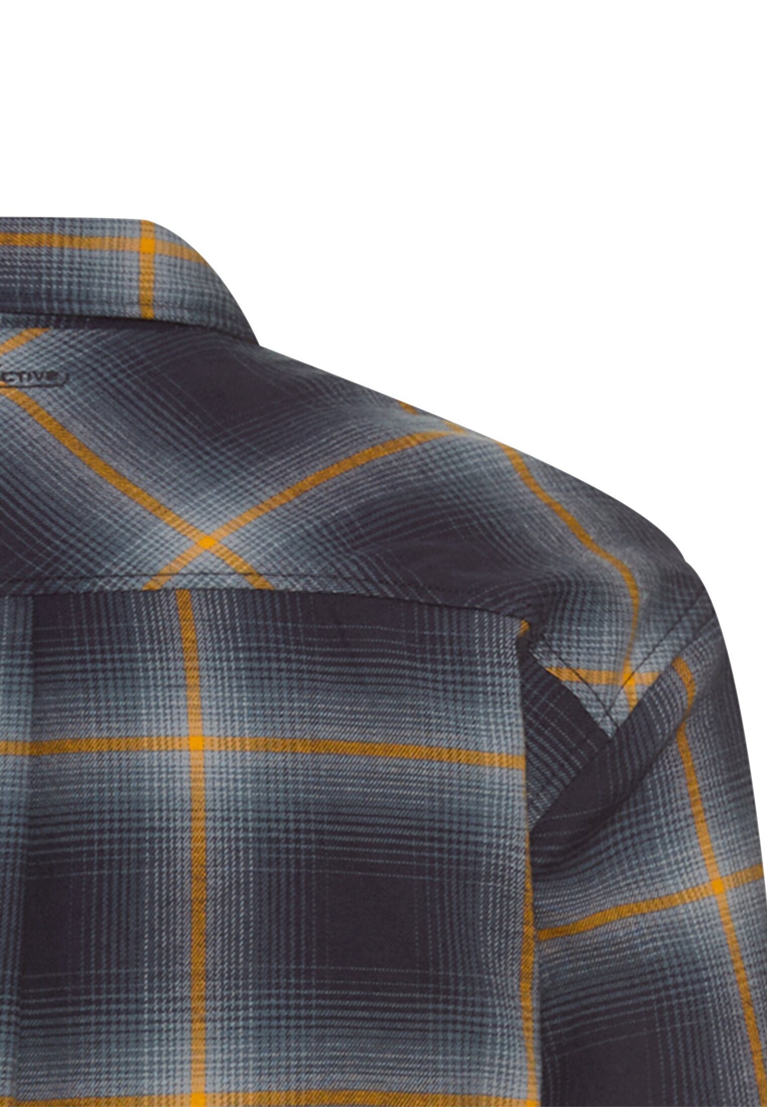 camel active Overhemd met lange mouwen met geborduurd logo