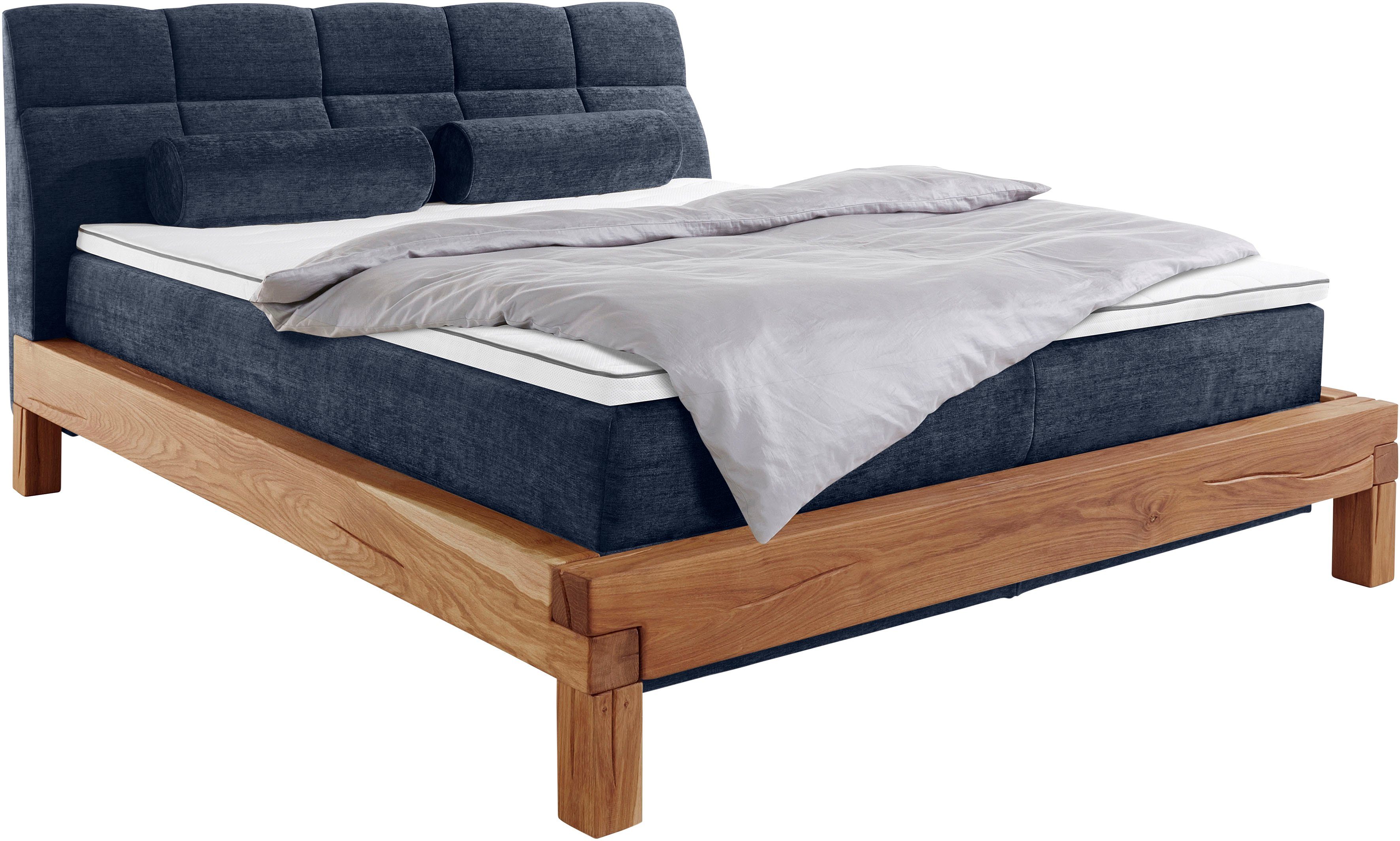 Home affaire Boxspring Villads Ligoppervlak: 180x200 cm, inside-boxspringonderbouw, gerecyclede stoffen