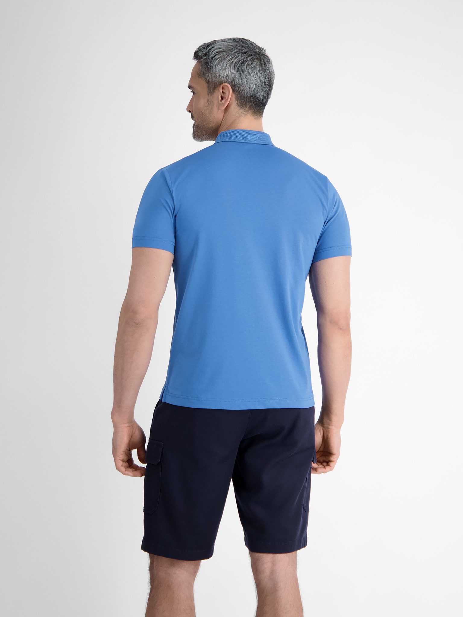 Lerros Poloshirt met geborduurd logo
