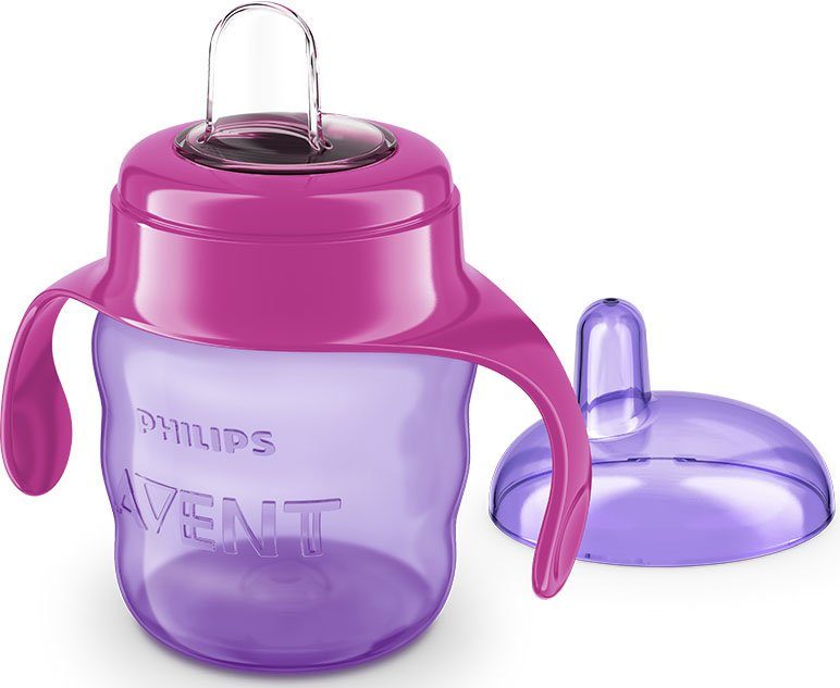 Philips AVENT Drinkbeker SCF551/03 Snavelbeker met zachte drinksnavel, vanaf 6 maanden.