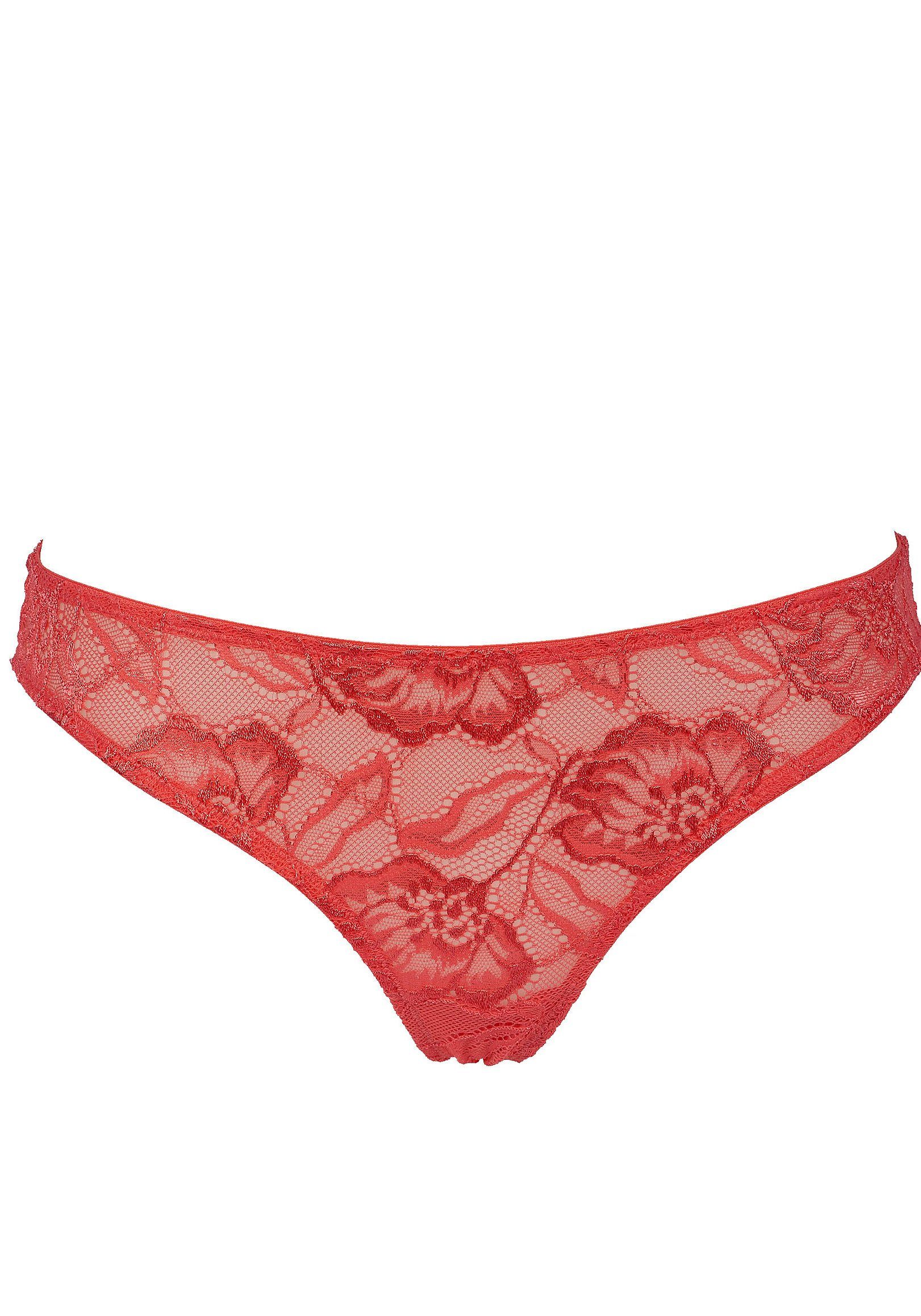 After Eden Tangaslip ANNA met kanten details dames slips maat XL roze