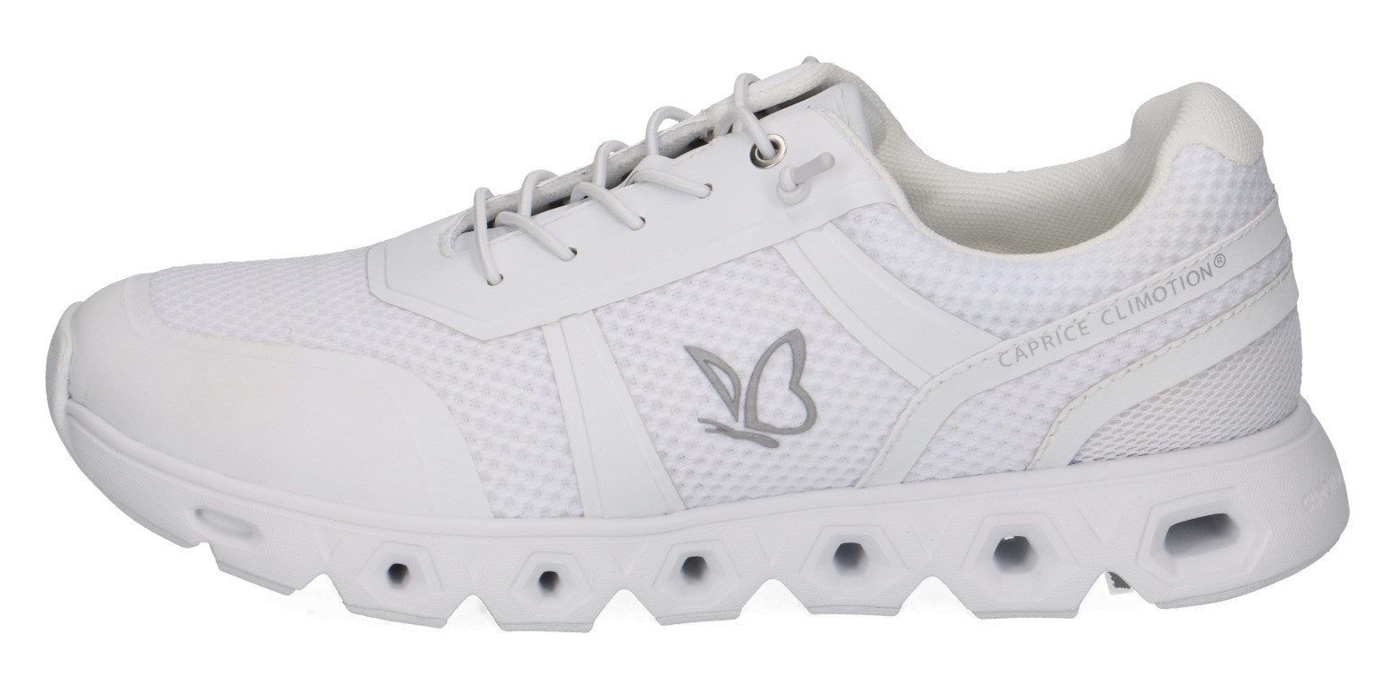 Caprice Plateausneakers , vrijetijdsschoen, lage schoen, comfortschoen met logo-vlinder