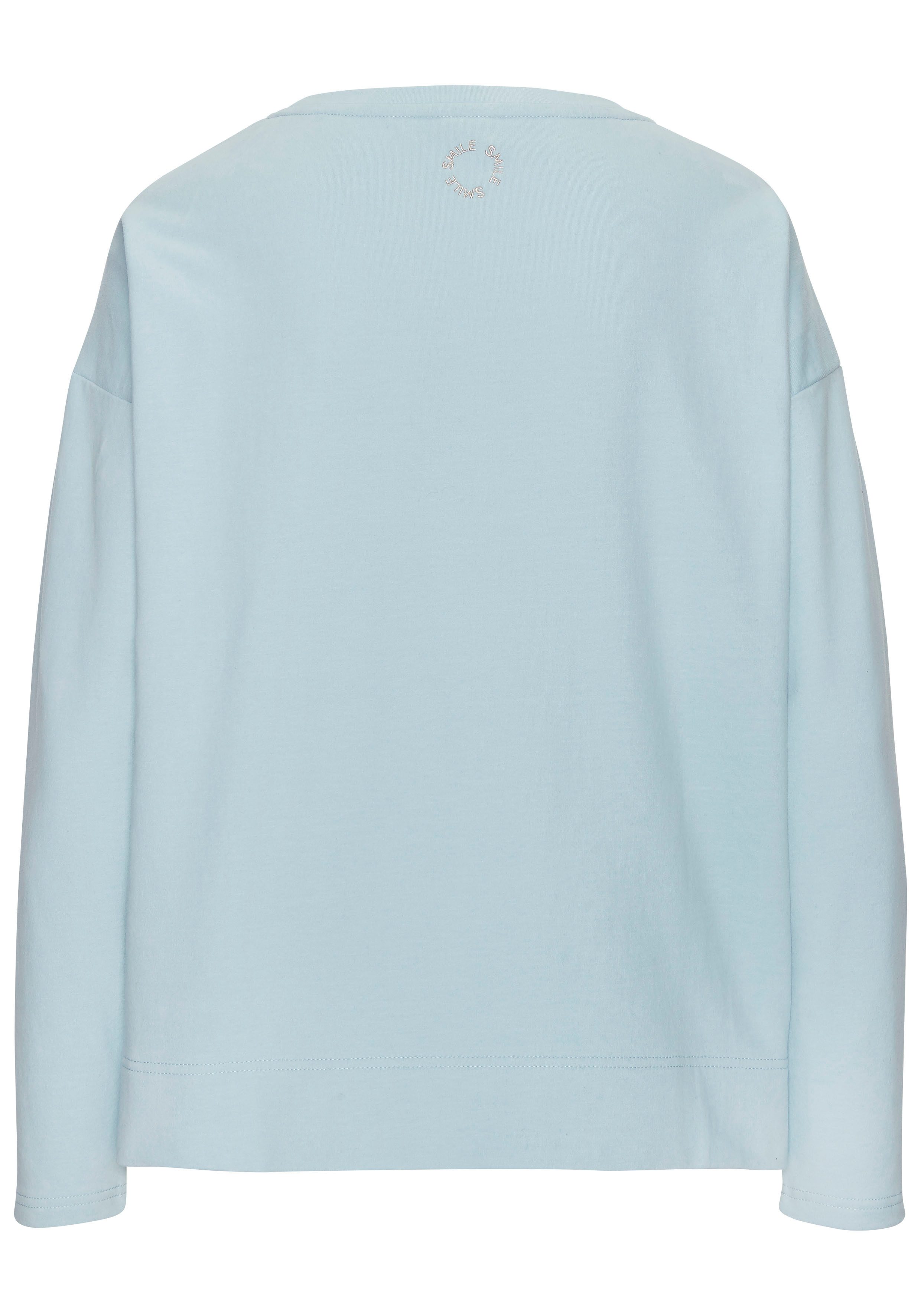 Lascana Sweatshirt met kleine borduursels