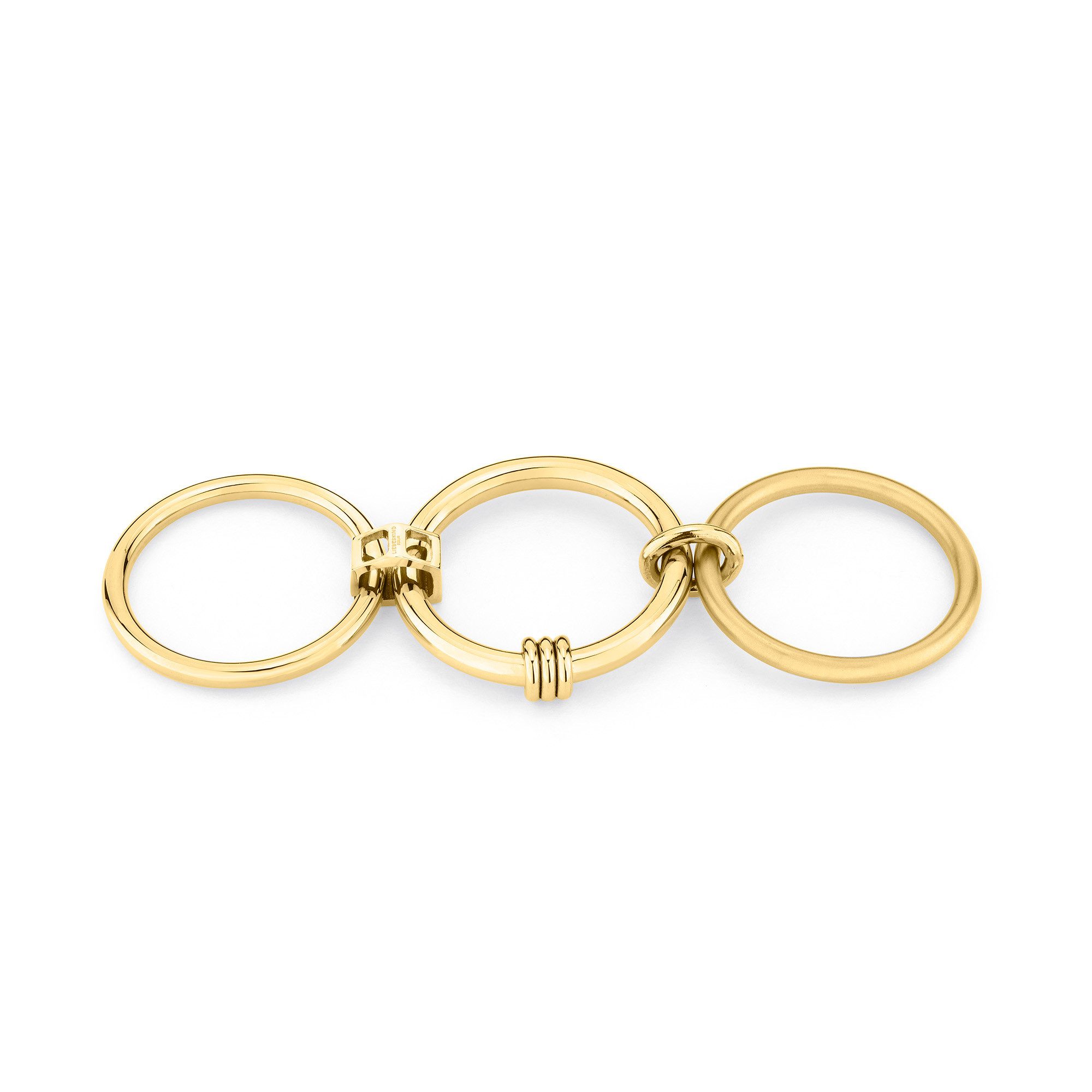 Liebeskind Berlin Ring Sieraden cadeau roestvrijstalen The Layer-Ring