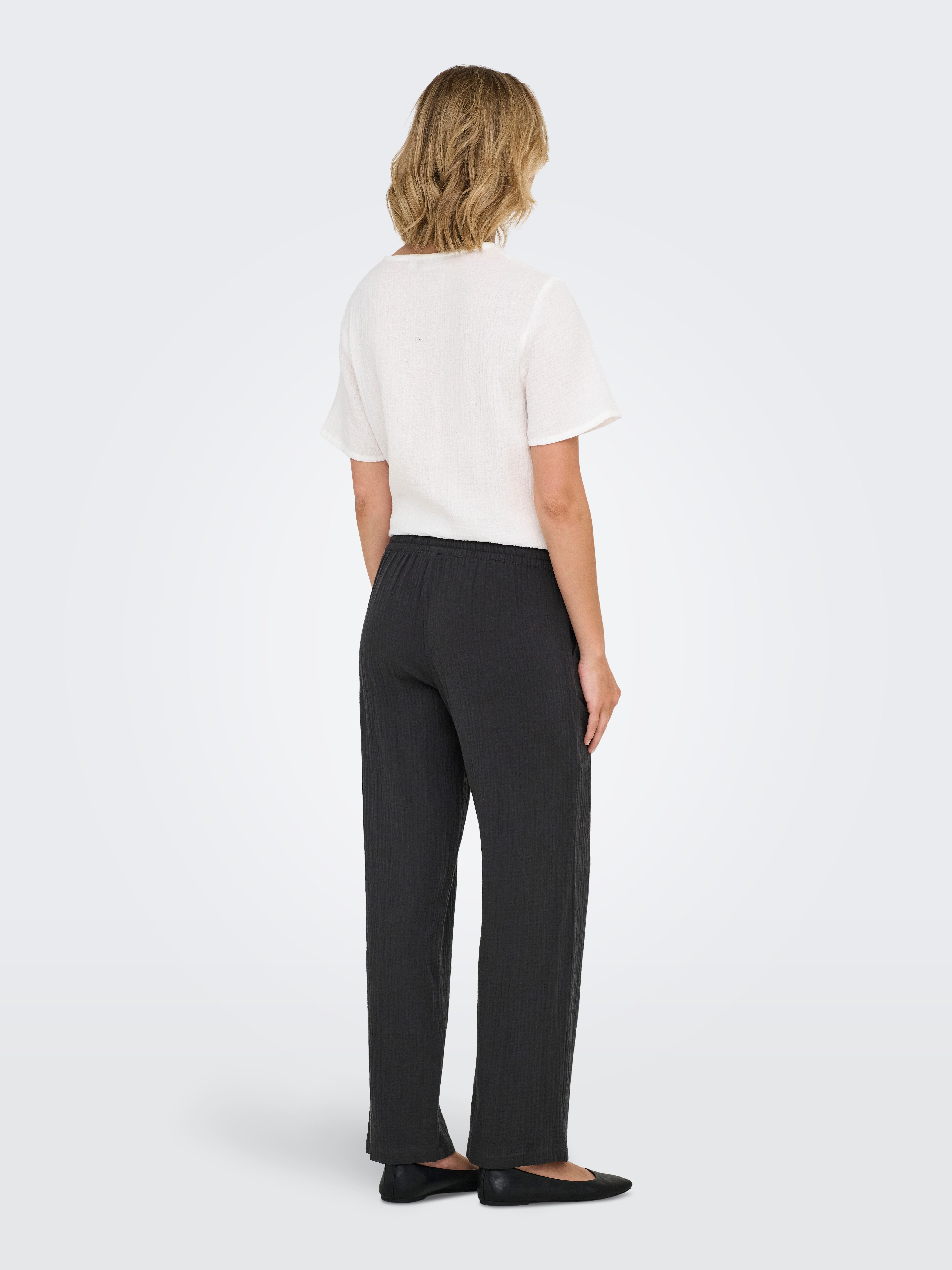 JDY Comfortbroek JDYTHEIS LIFE WIDE PANT WVN NOOS
