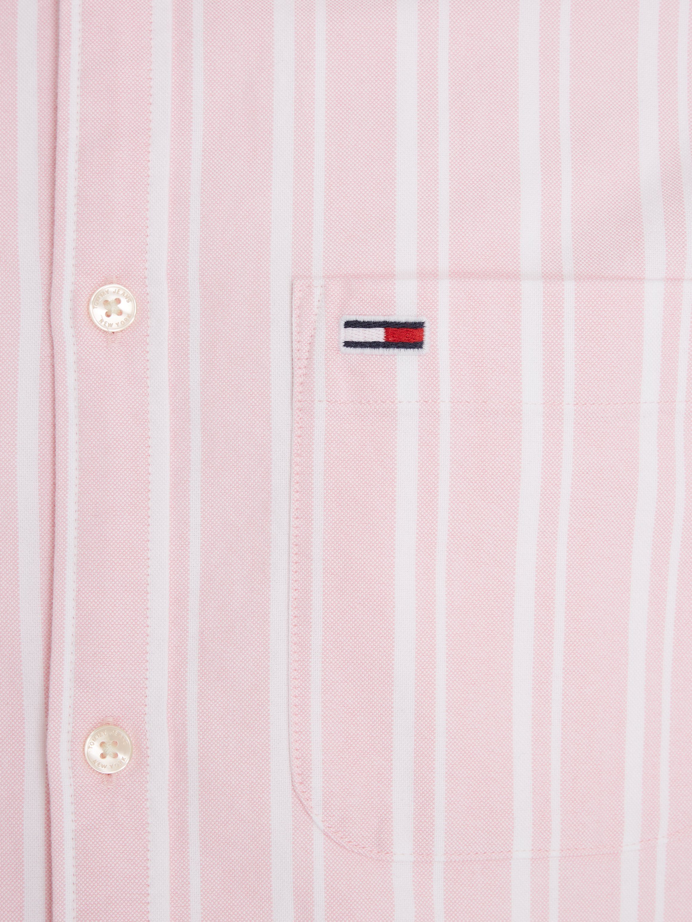 TOMMY JEANS Overhemd met lange mouwen TJM REG OXFORD STRIPE SHIRT