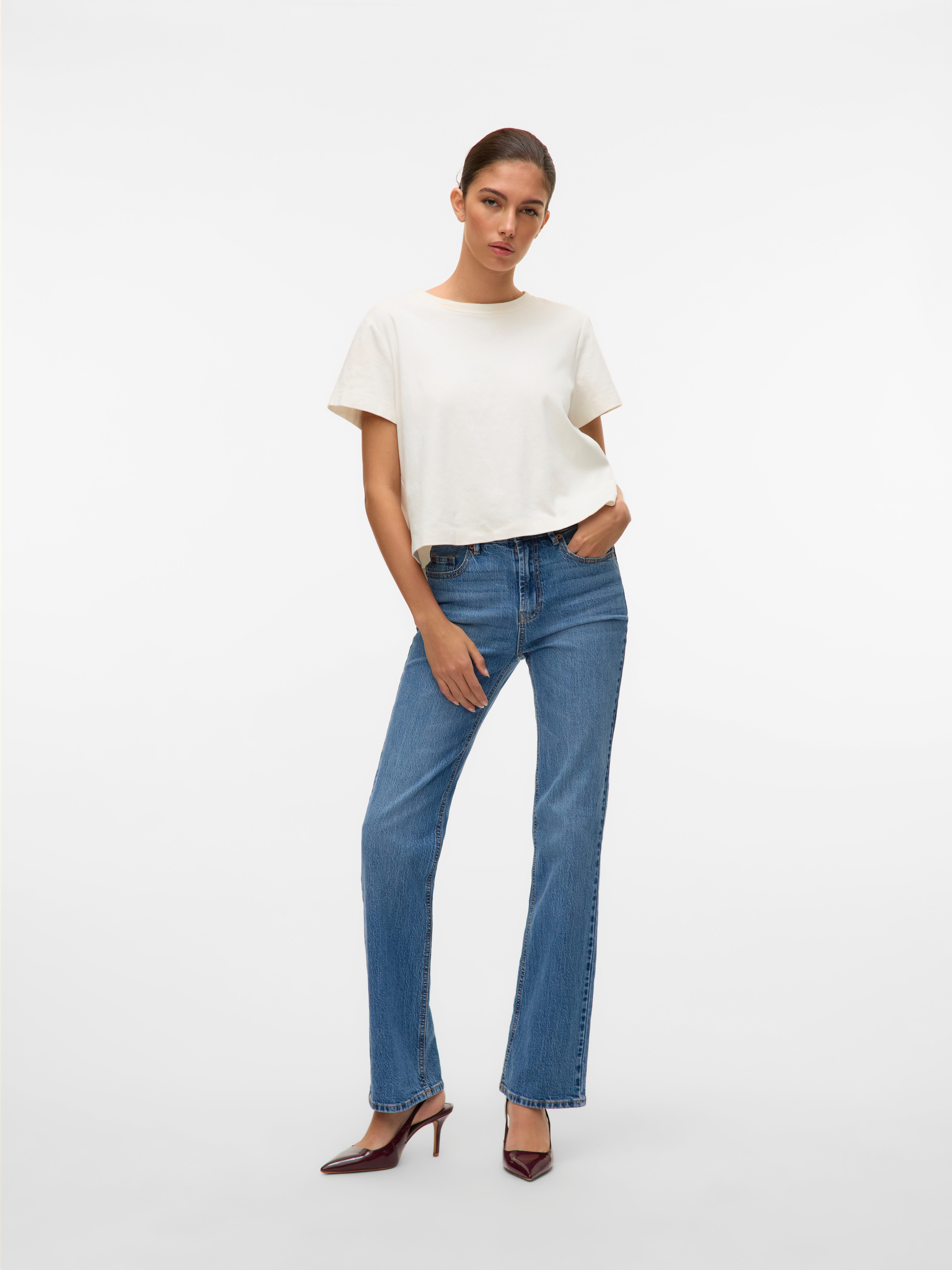 Vero Moda Straight jeans VMTESSA HR STRAIGHT JEANS LI3114 GA NOOS