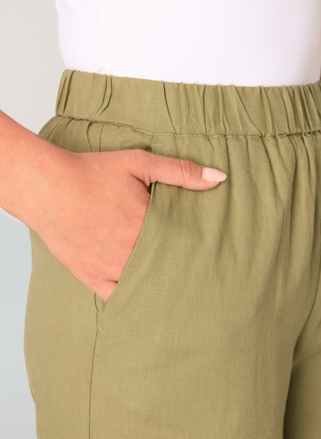 Base Level Linnen broek YUL