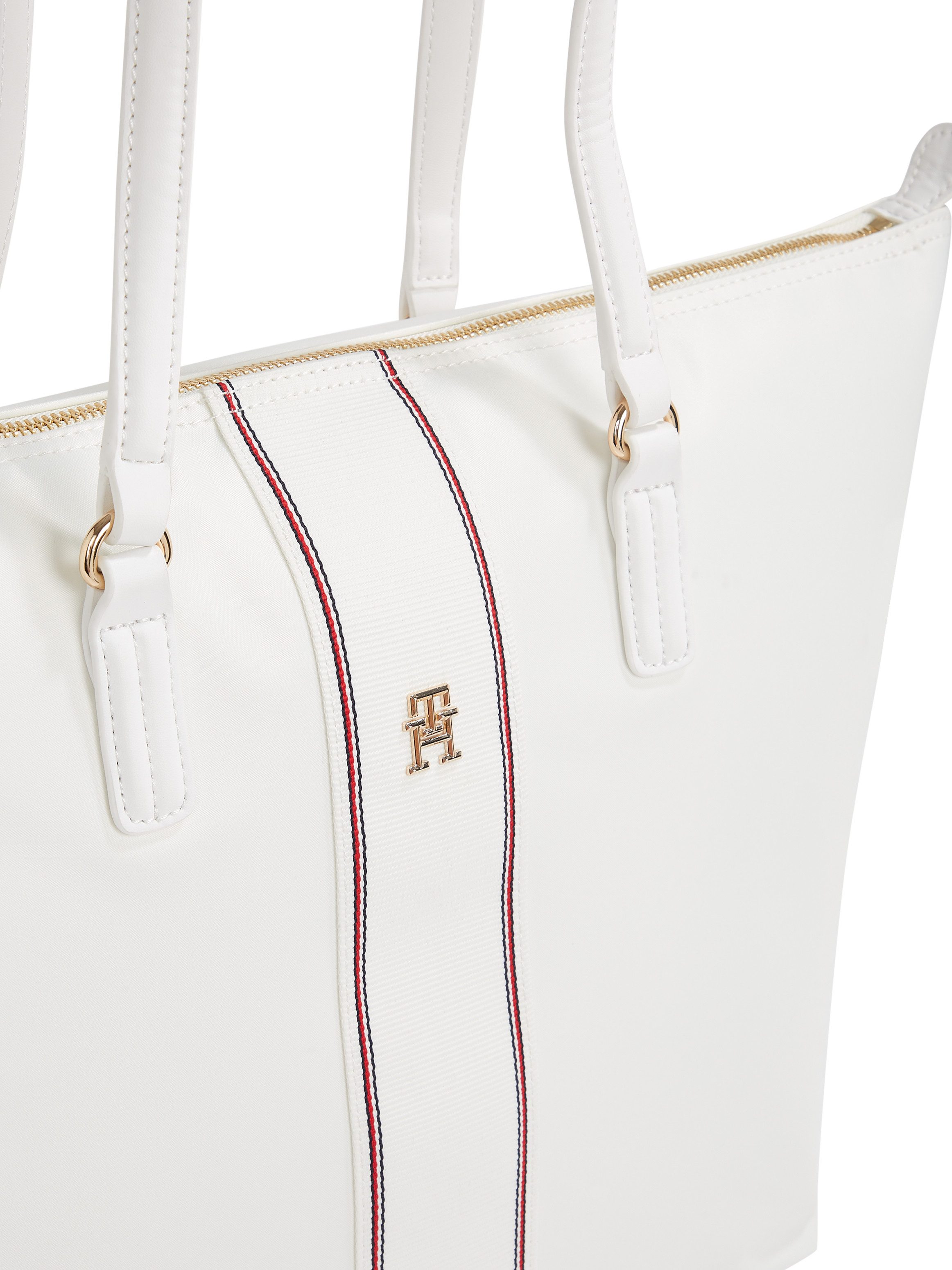 Tommy Hilfiger Draagtas POPPY TOTE CORP , dames handtas, schoudertas, shopper met dubbele handvat