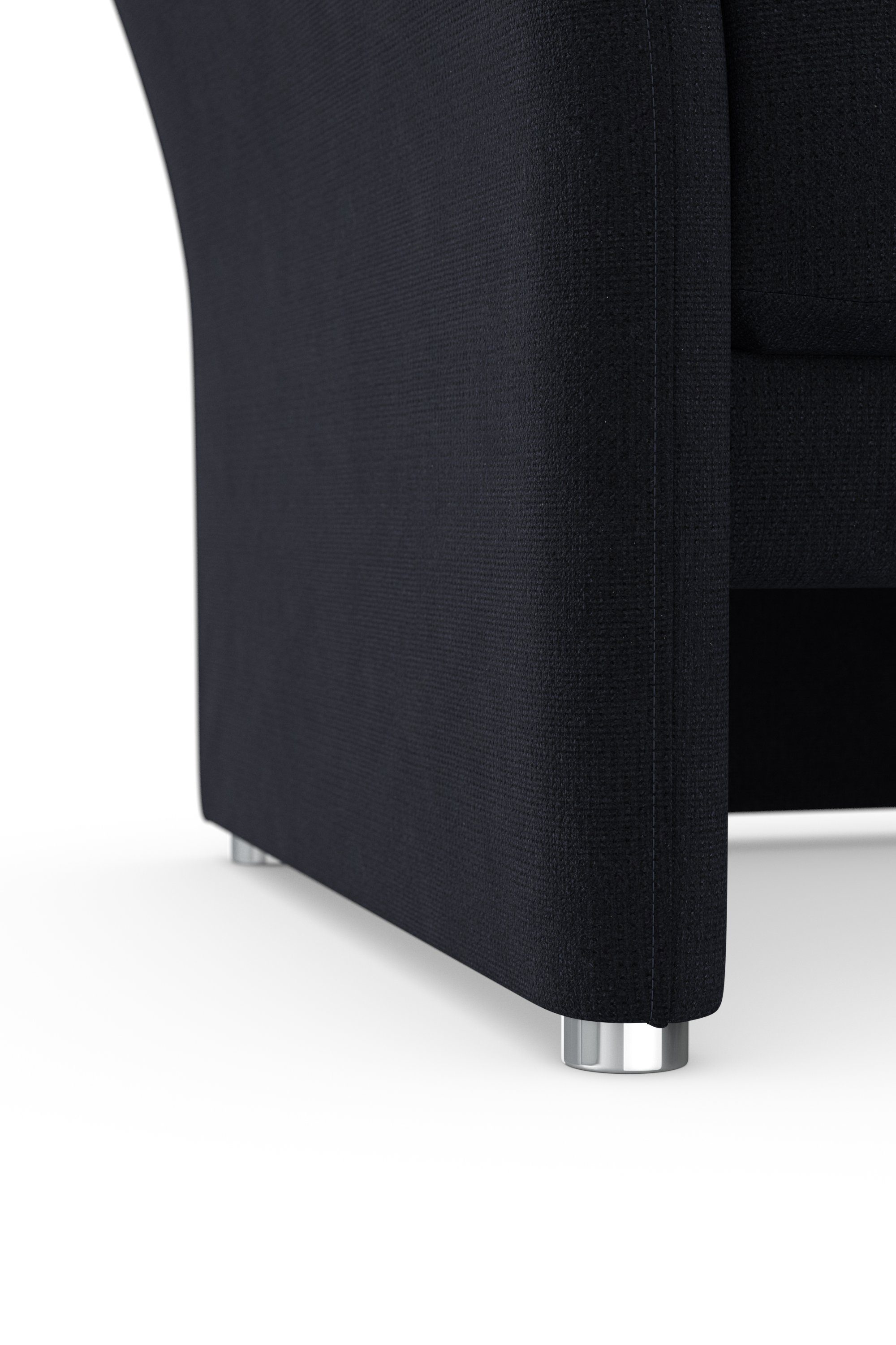 DOMO collection Fauteuil Pina cocktailsstoel Bijpassende fauteuil bij de serie, met binnenvering