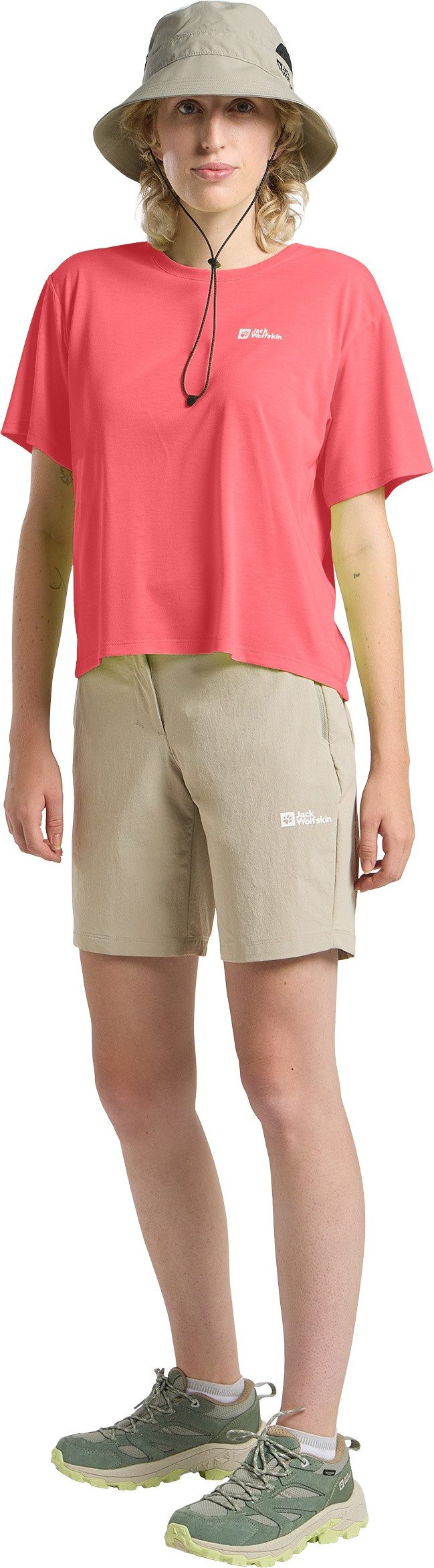 Jack Wolfskin Functionele top VONNAN CROP T W