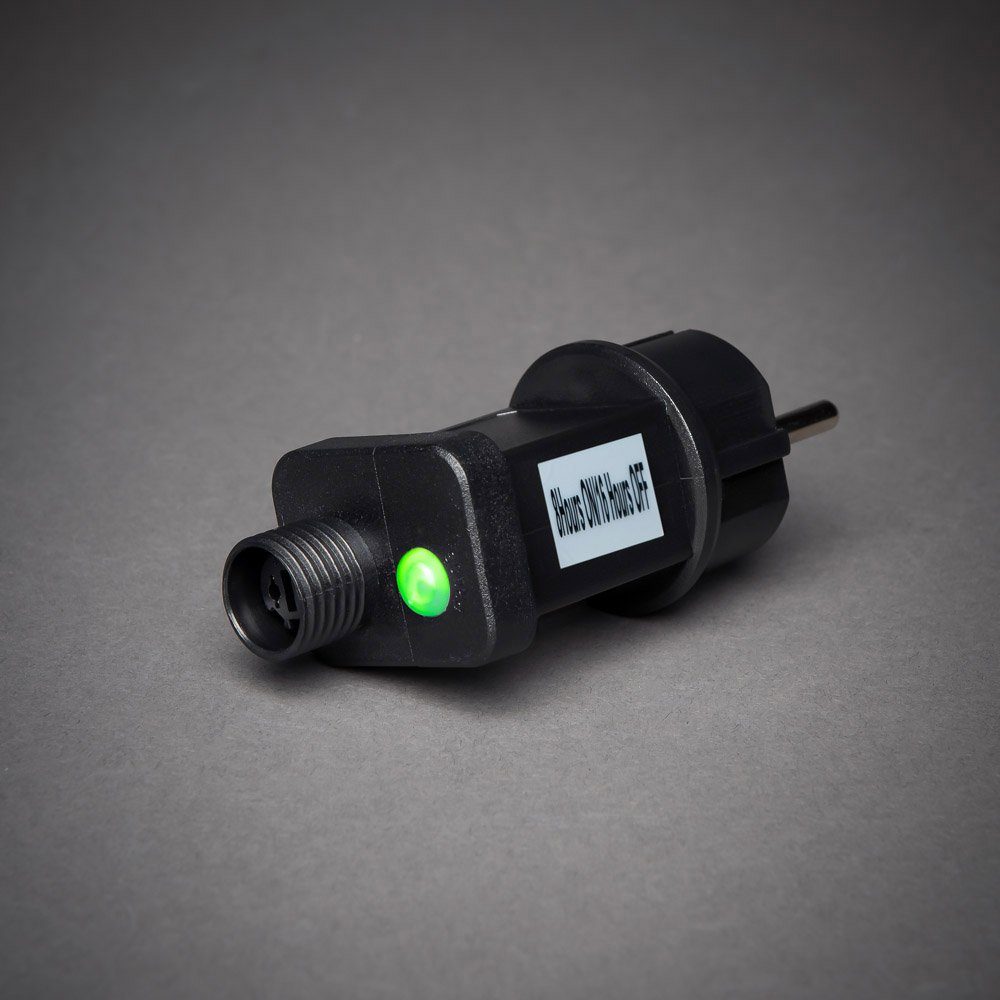 KONSTSMIDE Led-boomverlichting Kerstversiering buiten, kerstversiering, 8 uurs timer Ring Ø 15, 8 strengen à 50 amberkleurige diodes, voorgemonteerd