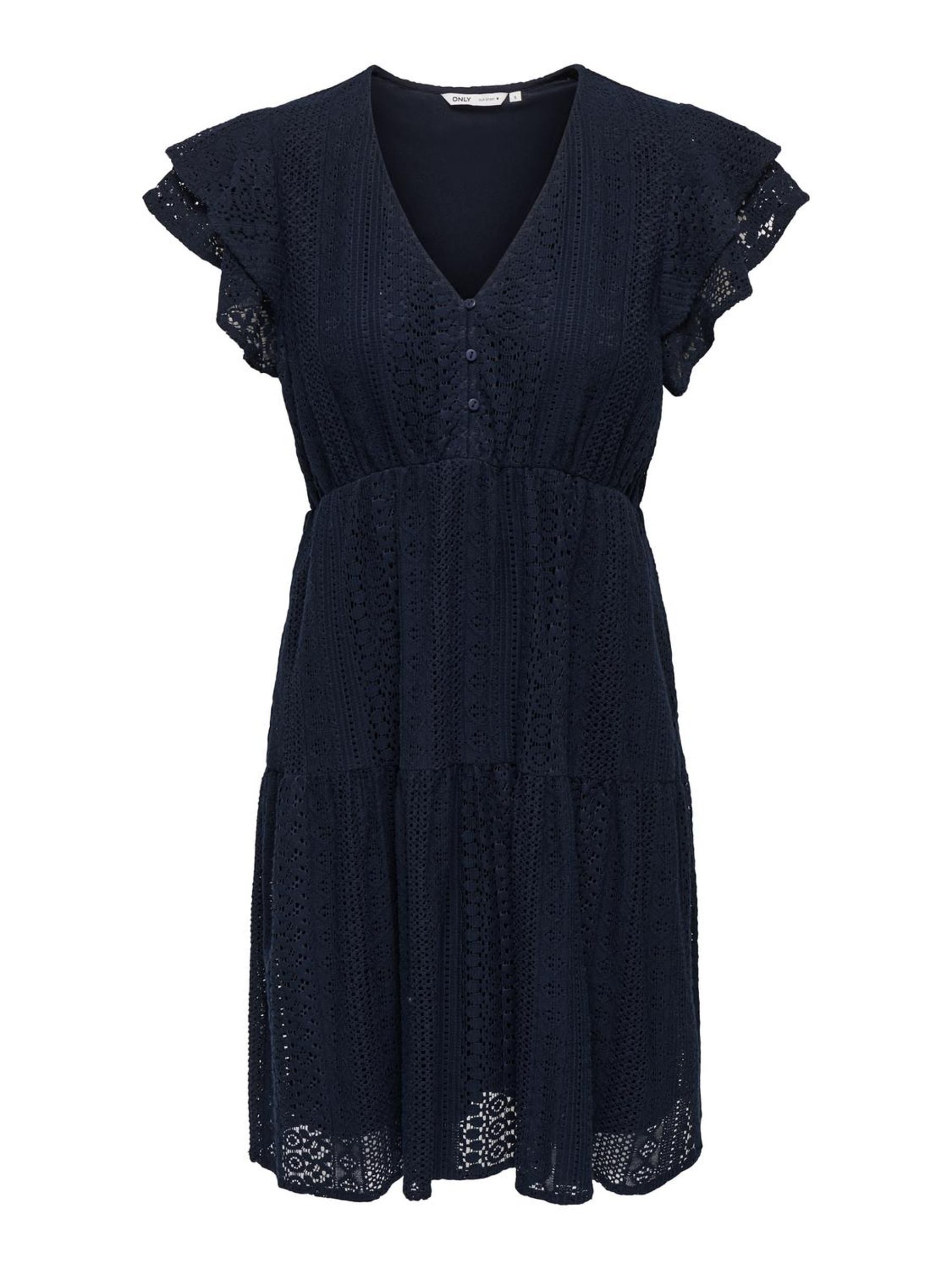 Only Mini-jurk ONLHELENA LACE CAPSL DRESS WVN NOOS