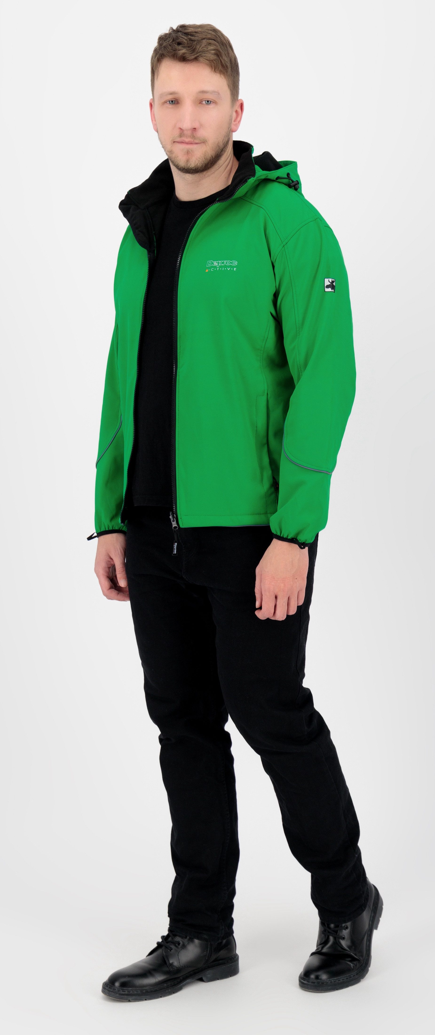 DEPROC Active Softshell-jack NIGEL PEAK Men