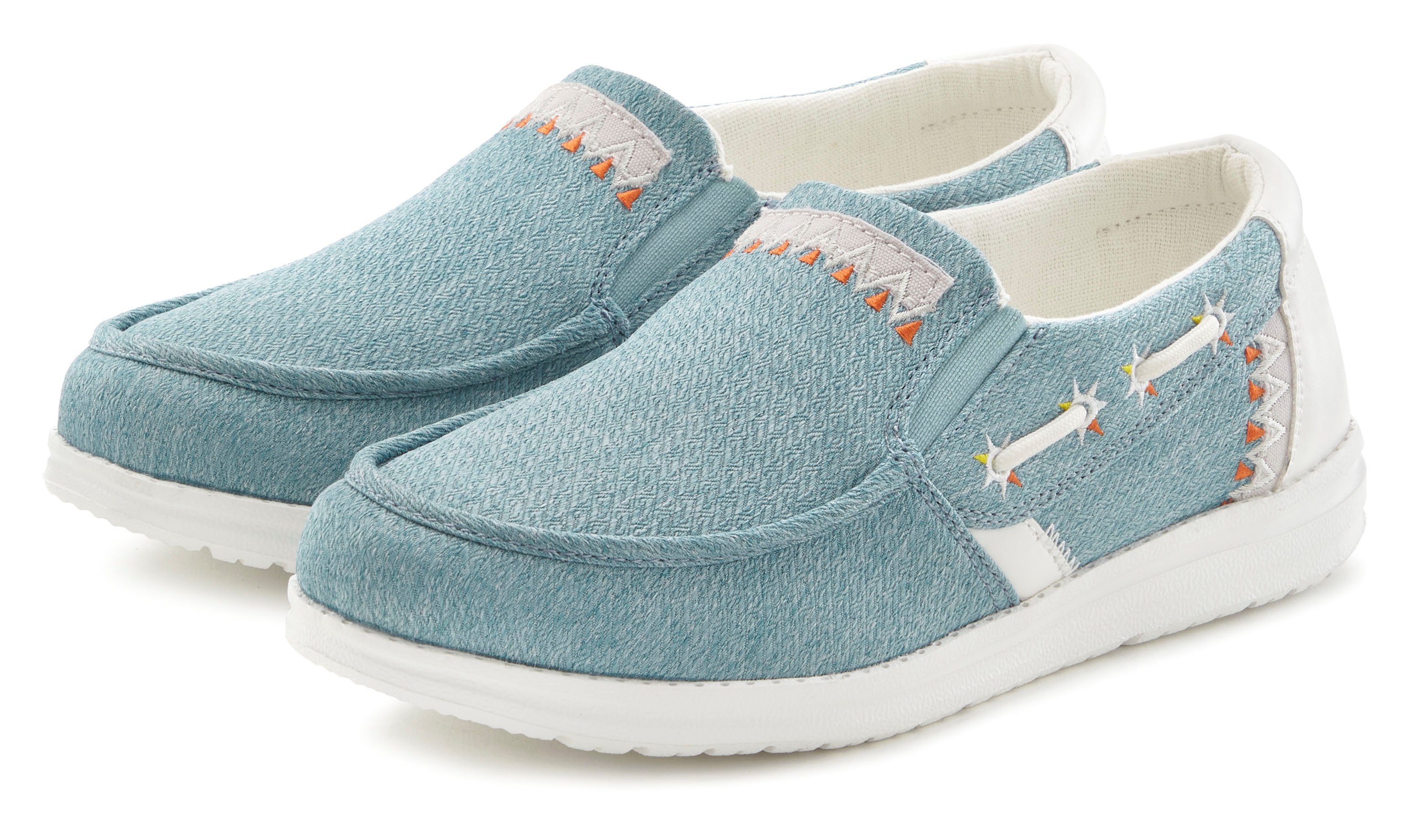 Vivance Sneakers Slip-On sneaker, vrijetijdsschoen, lage schoen VEGAN