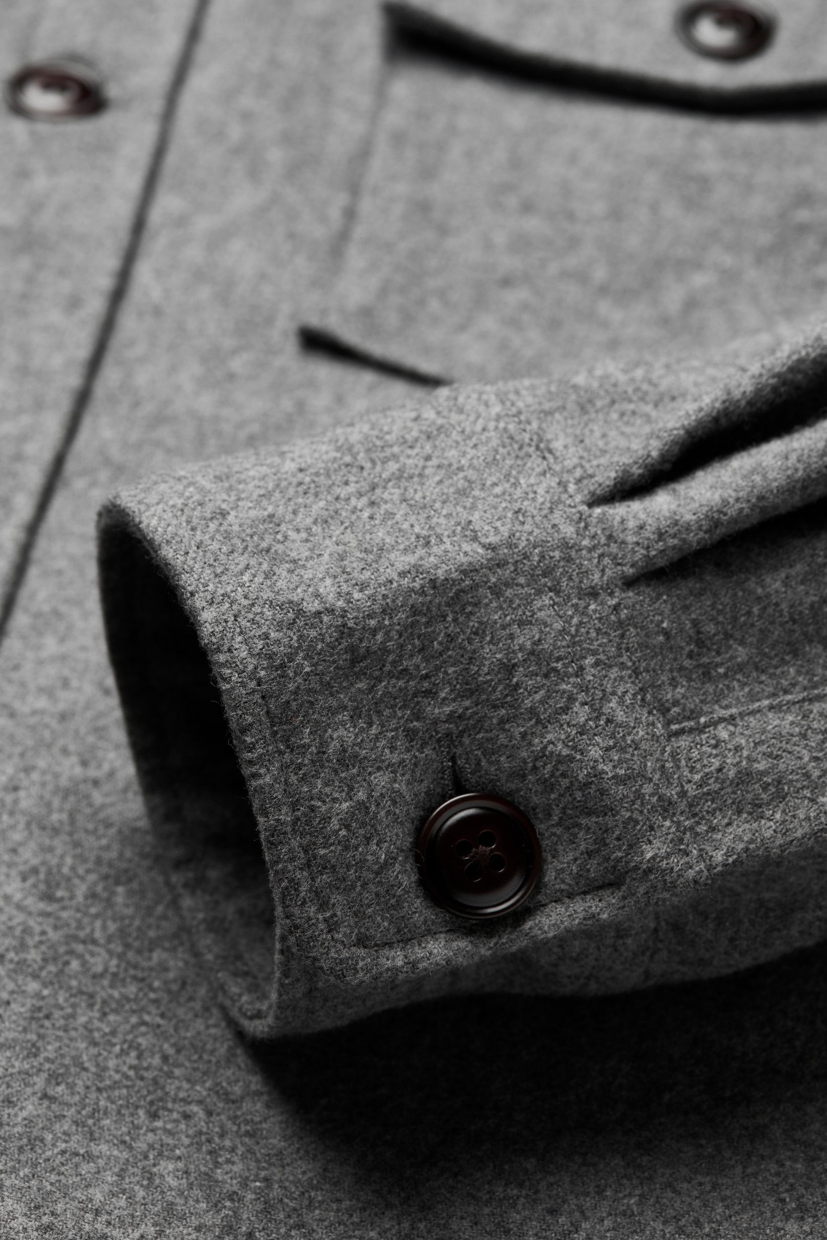 Bugatti Overhemd met lange mouwen Overshirt met opgestikte zakken
