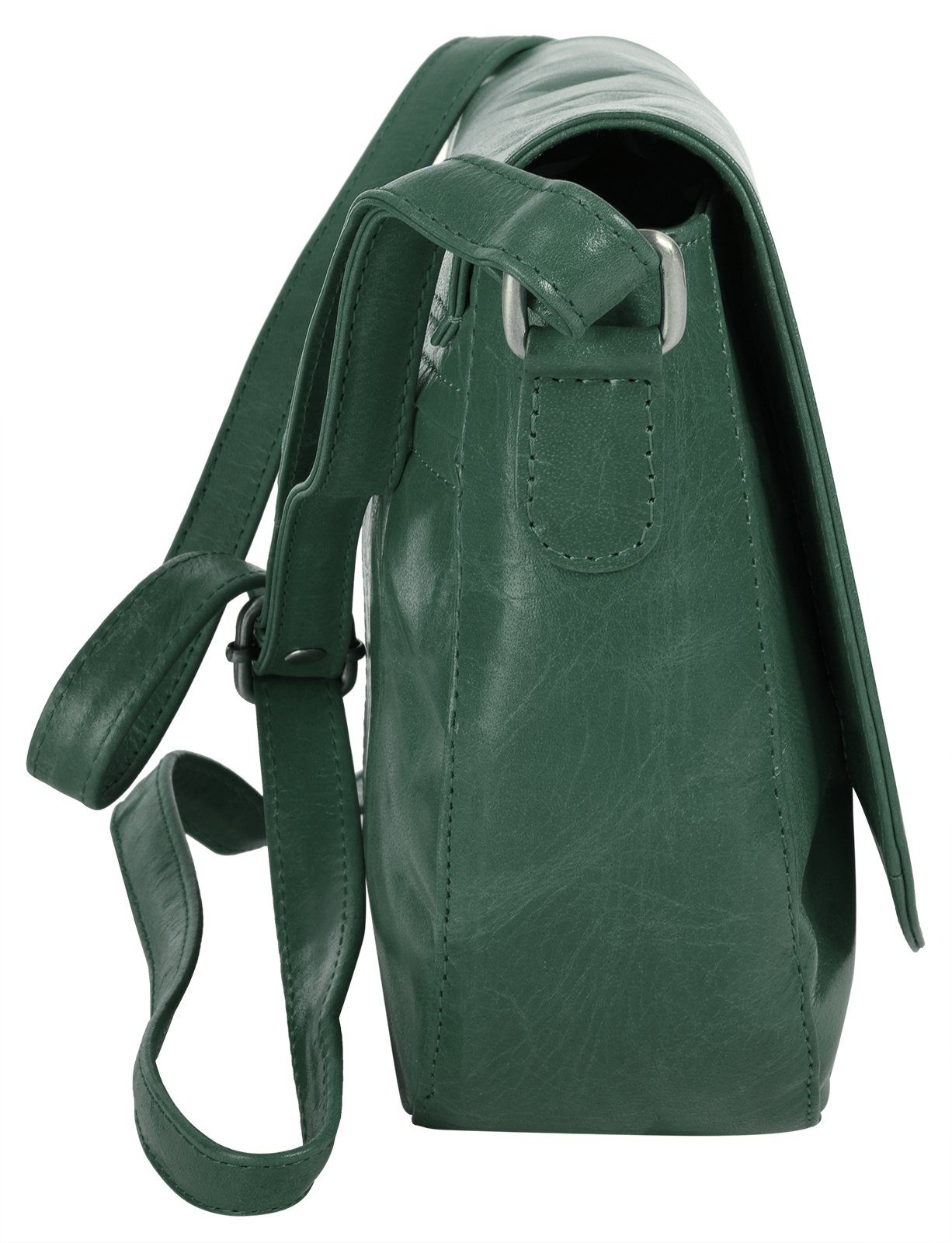 Bruno Banani Schoudertas Mandala echt leder