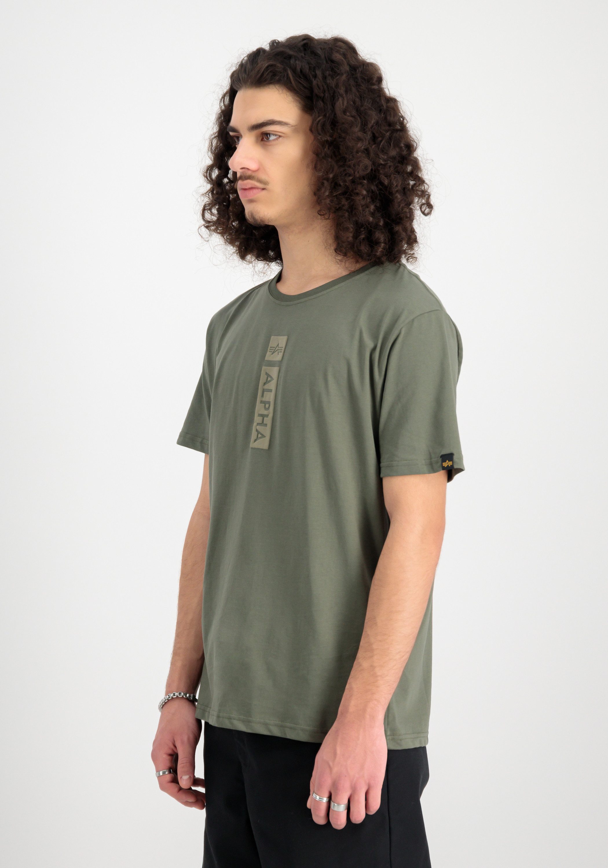 Alpha Industries T-shirt Alpha Industries Men - T-Shirts Alpha Puff Print T-Shirt