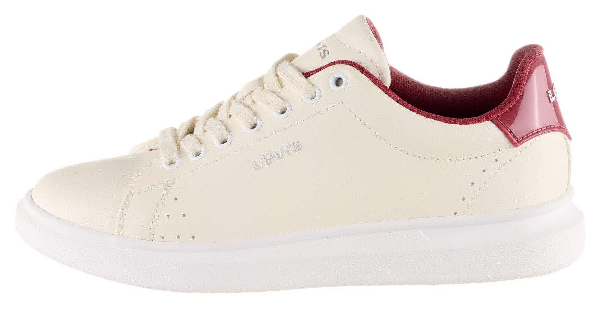 Levi's® Sneakers ELLIS 2.0 vrijetijdsschoen, lage schoen, veterschoen met contrast bies