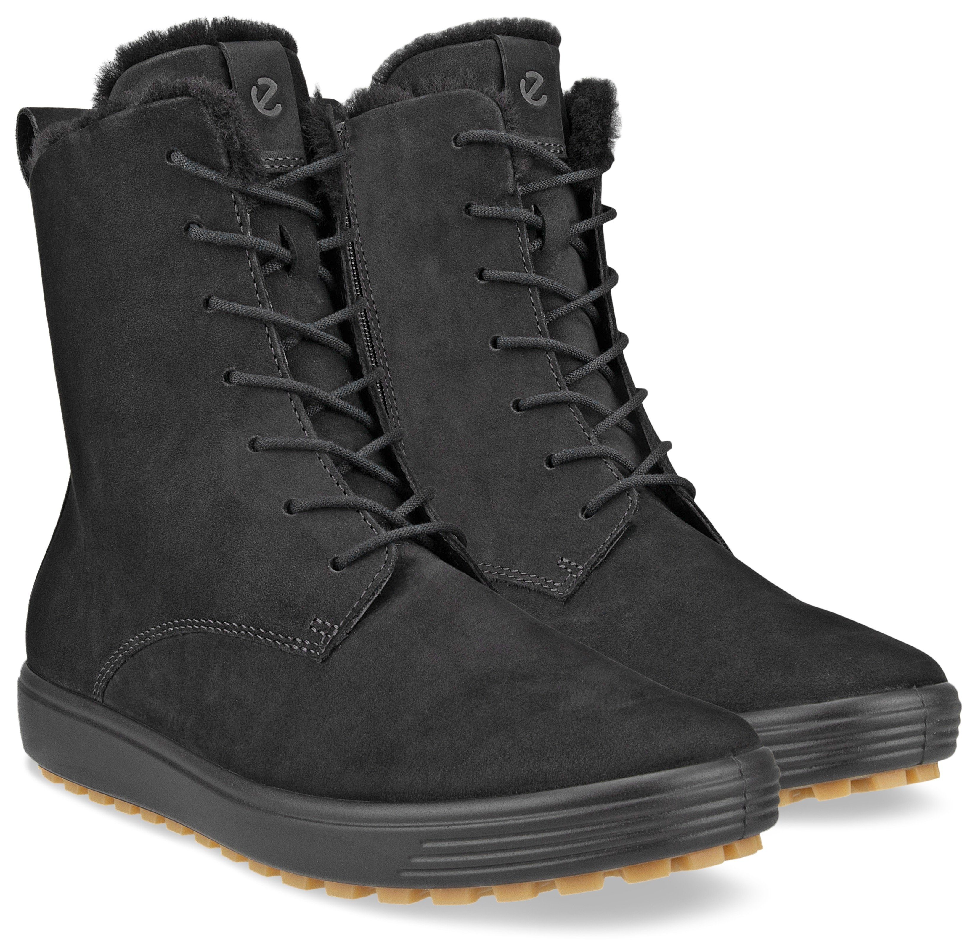 Ecco Hoge veterschoenen SOFT 7 TRED W met een warme voering