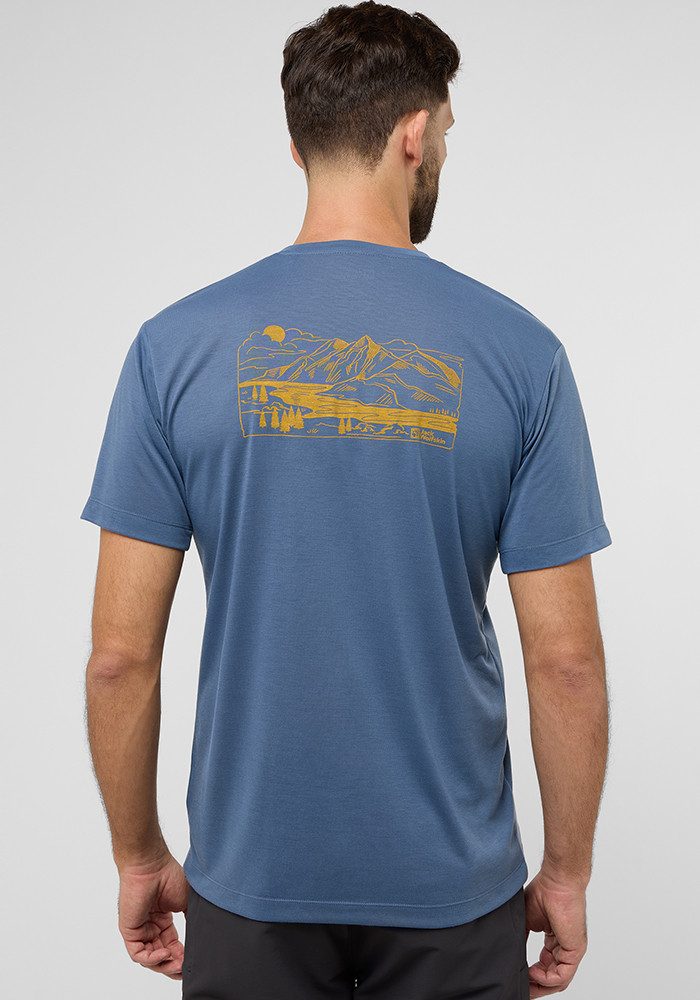 Jack Wolfskin T-shirt VONNAN GRAPHIC T M