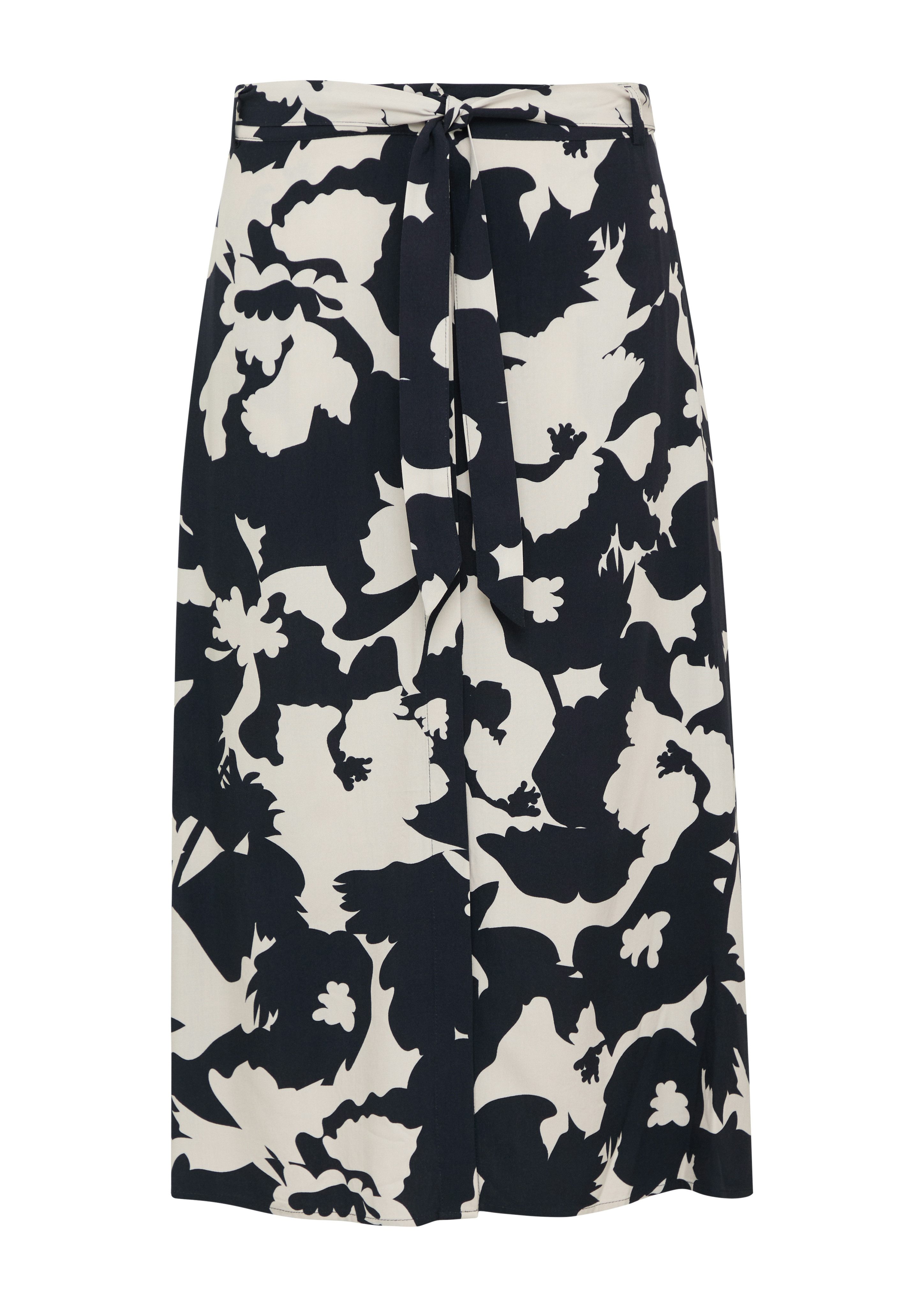 Comma Midirok met een bloemmotief
