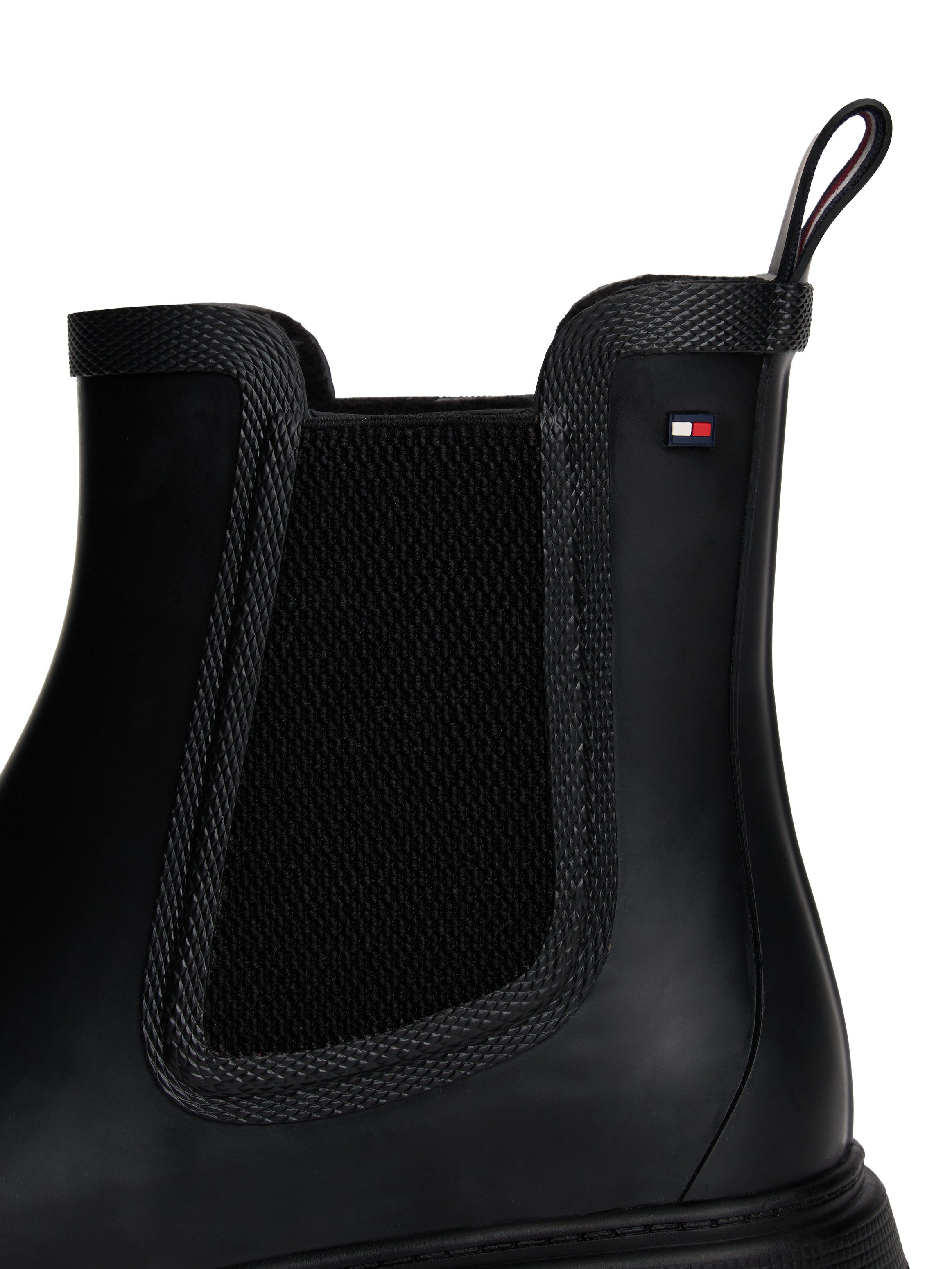 Tommy Hilfiger Chelsea-boots FLAG ANKLE RAINBOOT WARM LINING