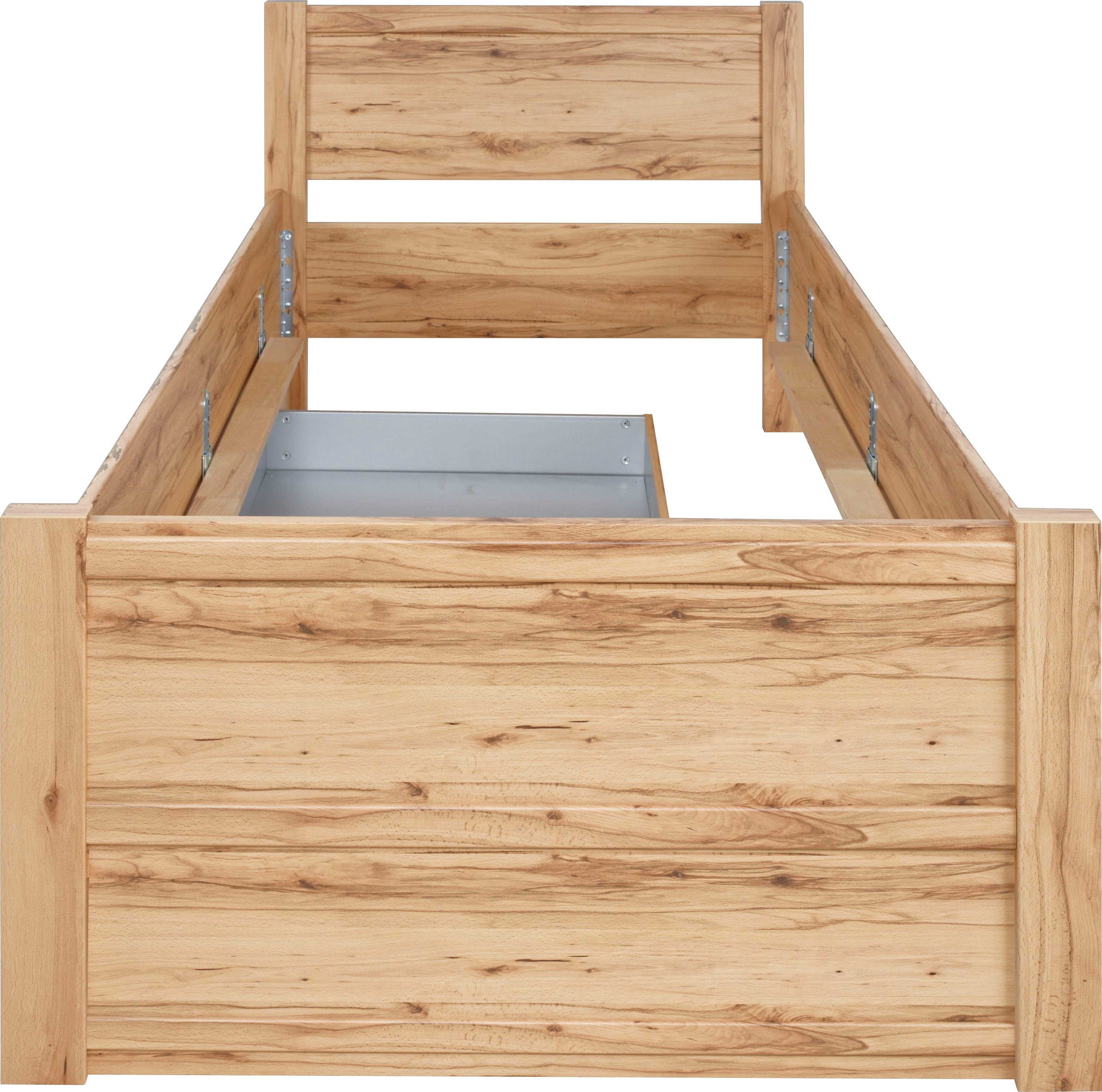 priess Bed Husum slaapkamer tienerkamer bedombouw met comforthoogte, verschillende uitvoeringen, hoogwaardige premium kwaliteit