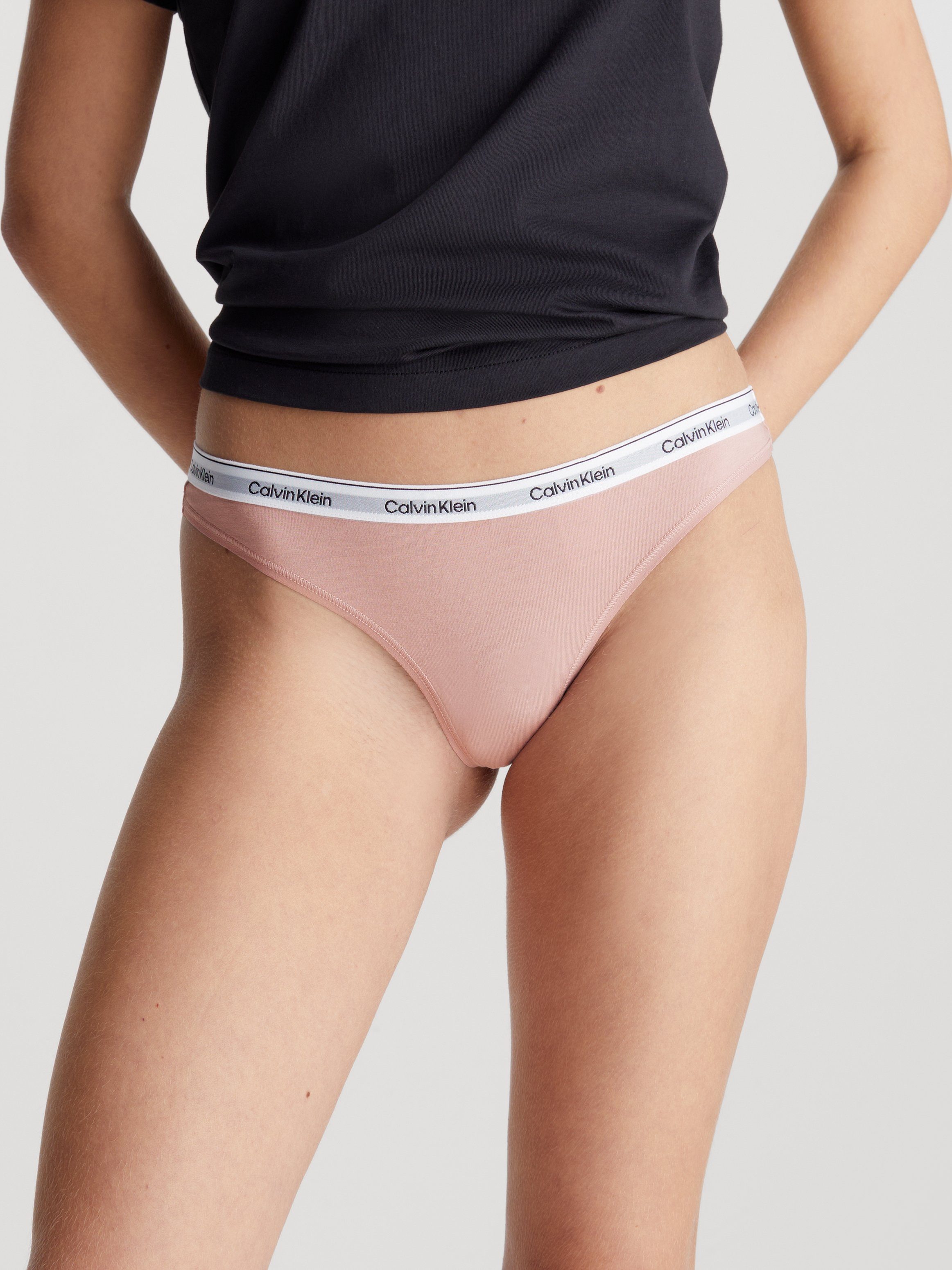 Calvin Klein Underwear String in effen design