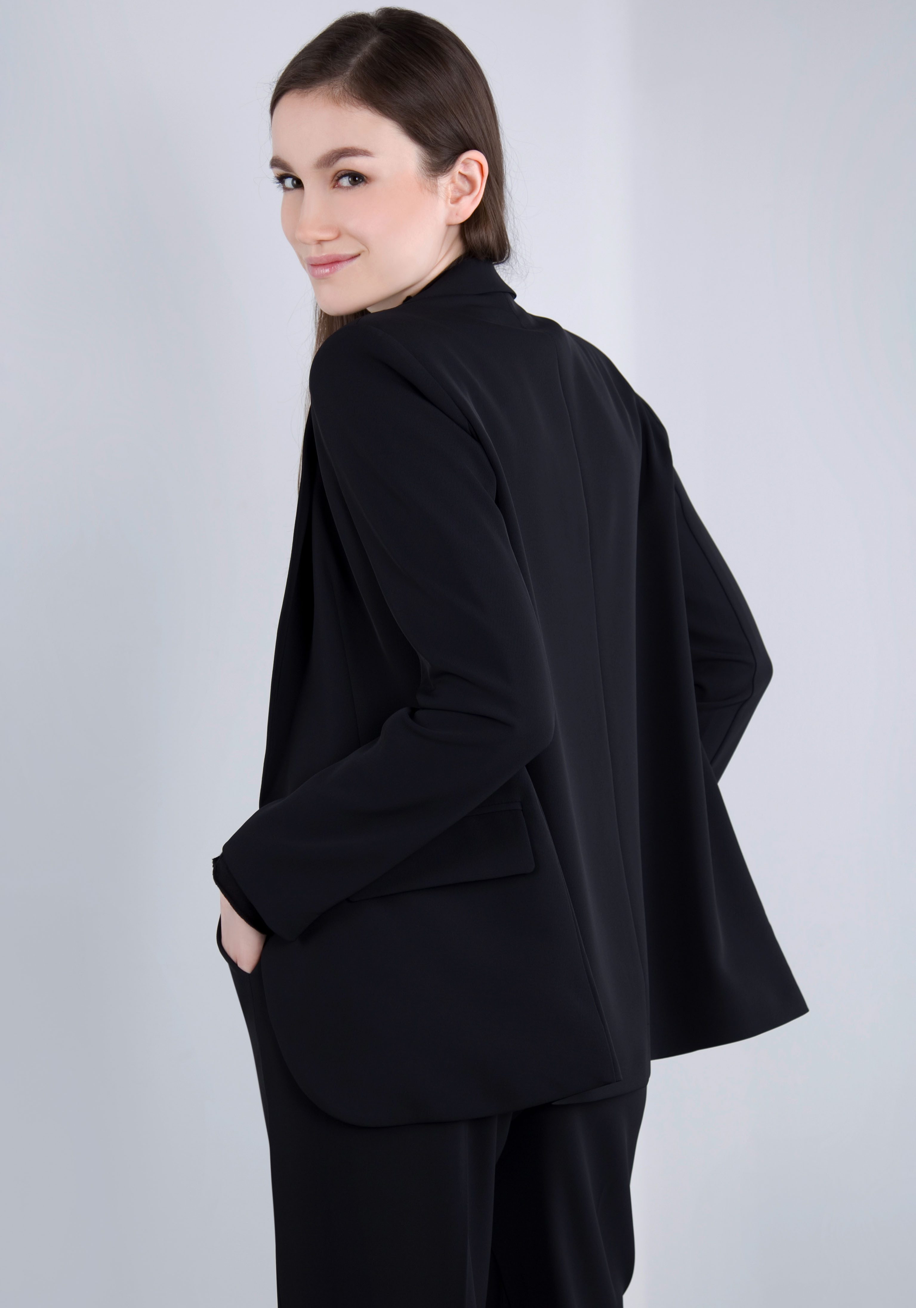 IMPERIAL Korte blazer met stretch