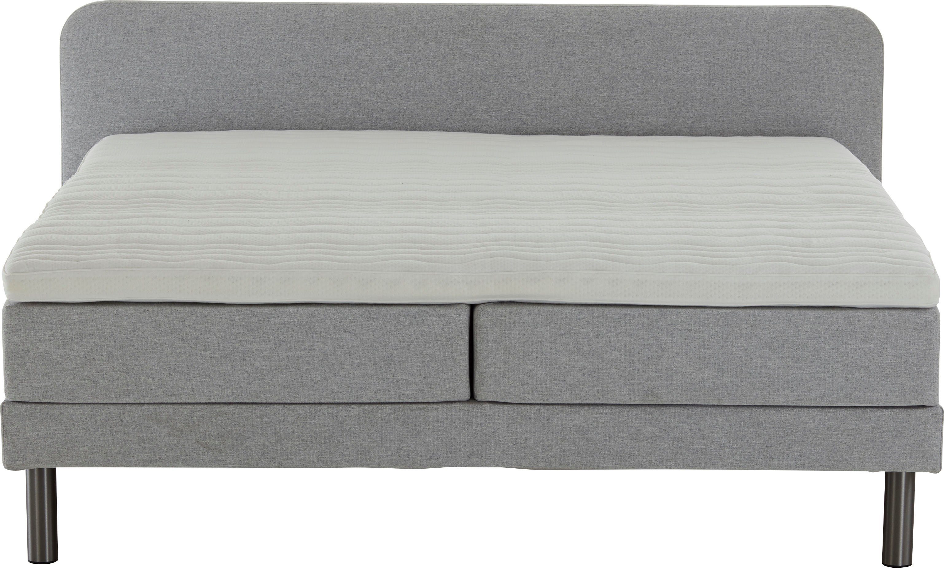 ATLANTIC home collection Boxspring CAROLA met 7-zones-pocketveringsmatras en topmatras van comfortschuim